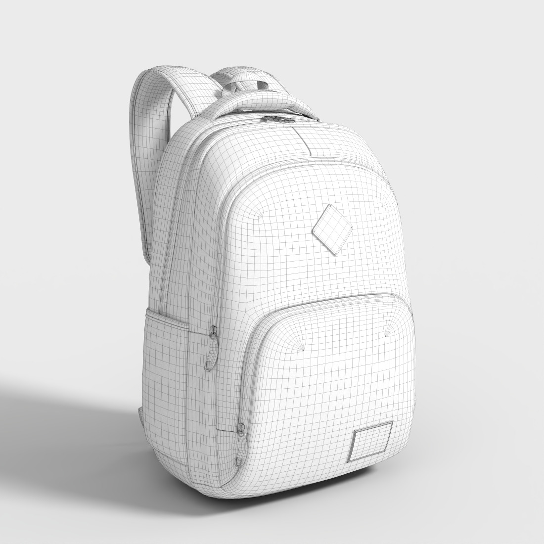 YAMTION LAPTOP BAG Low-poly 3D model_8