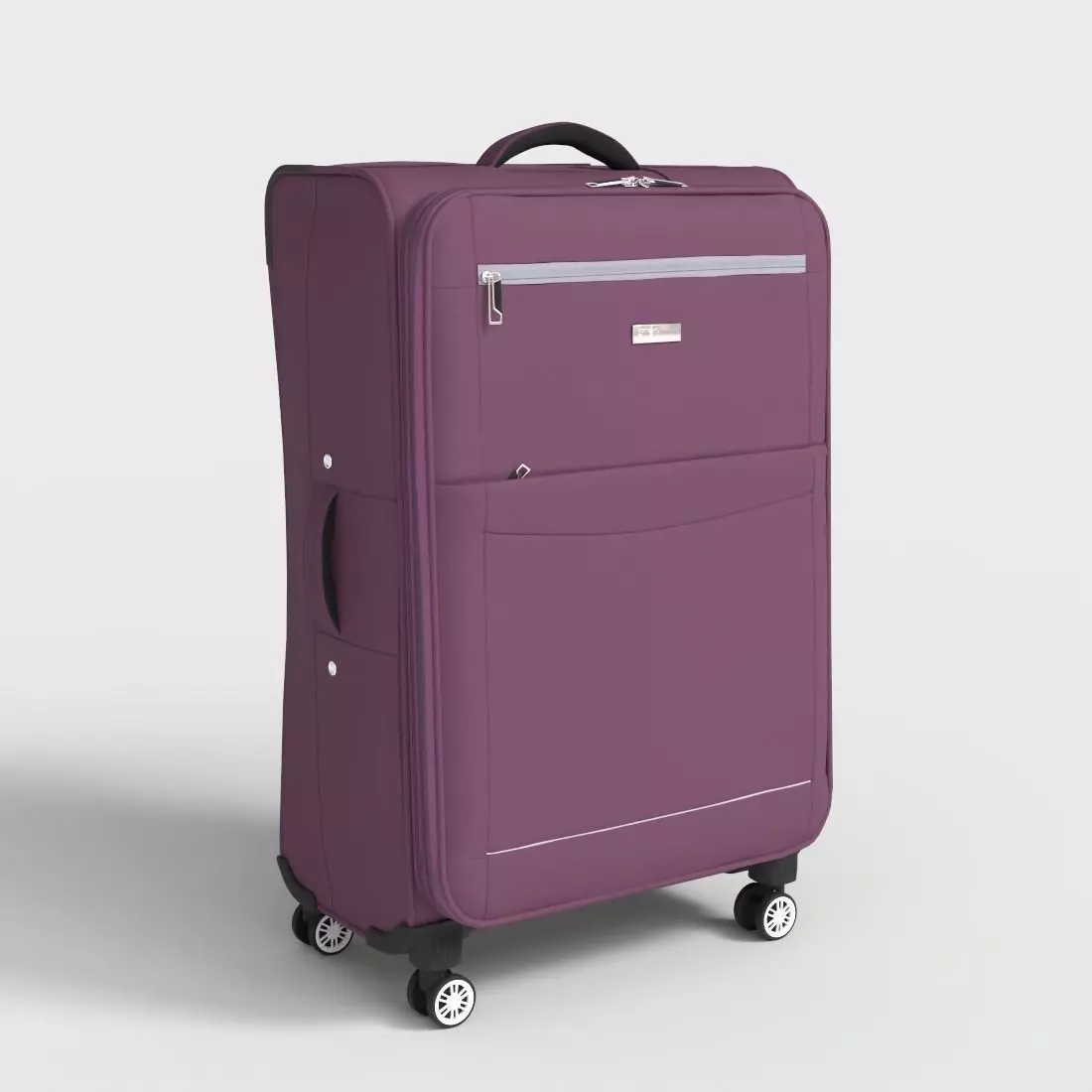 LUGGAGE SUITCASE Low-poly 3D model_0