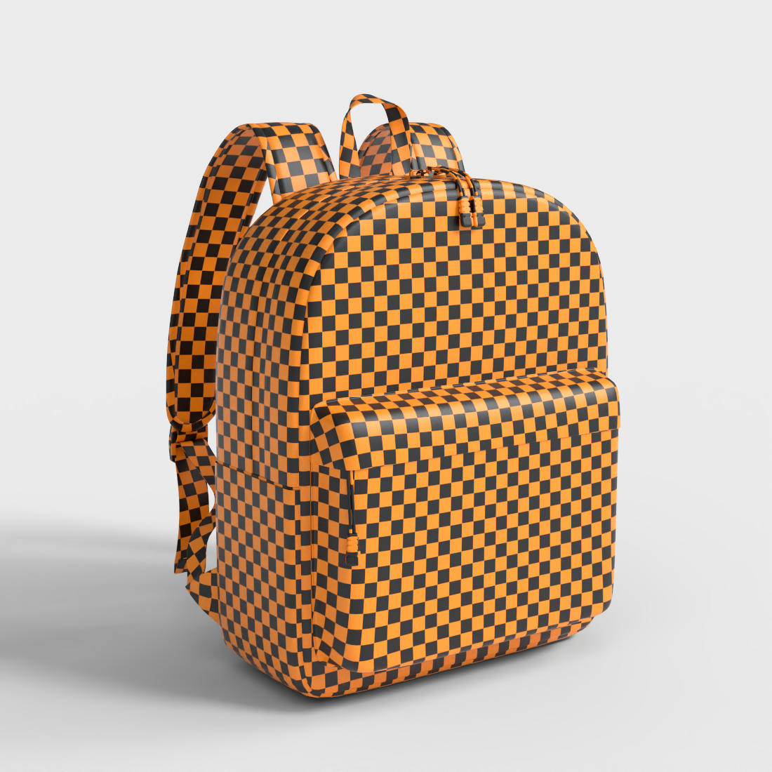 KIDS CARTOON BACKPACK  Low-poly 3D model_6