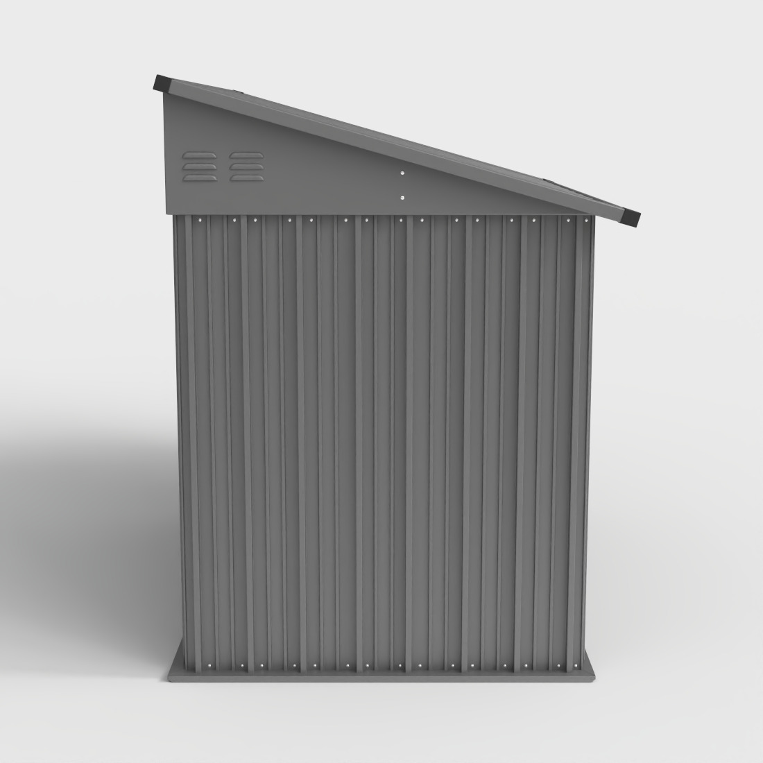 STORAGE SHED Low-poly 3D model_3