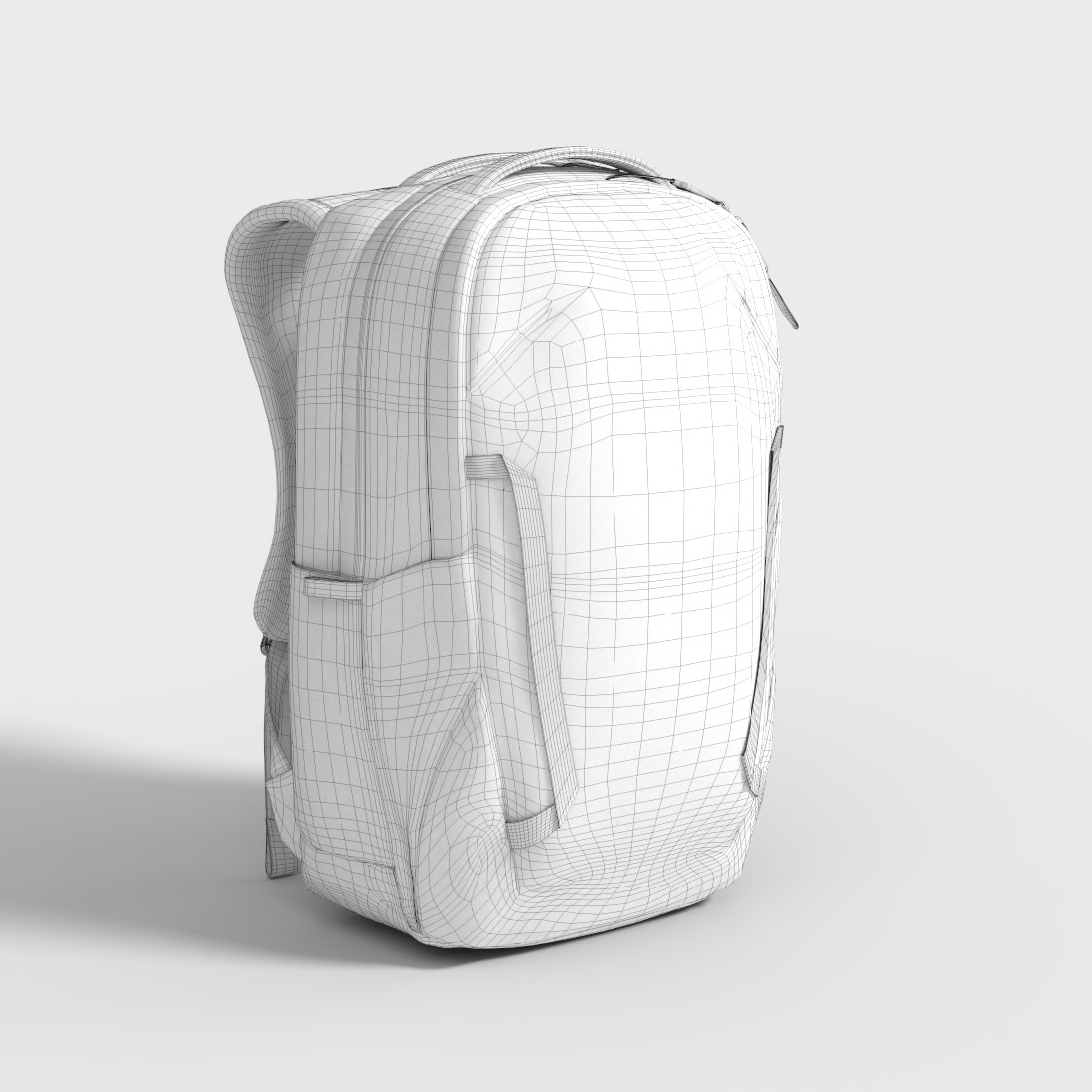 NORTHFACE WOMENS LAPTOP BAG Low-poly 3D model_8