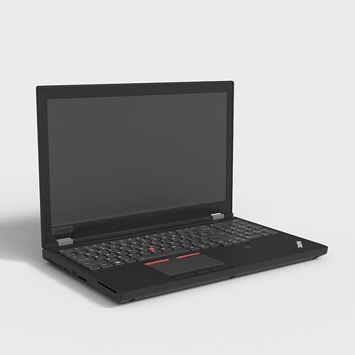 LENOVO THINK PAD Low-poly 3D model