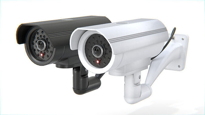 Security Camera - CCTV Surveillance Camera Low-poly 3D model