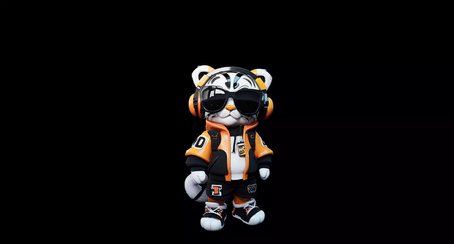 CUTE TIGER MODEL Free 3D model_0