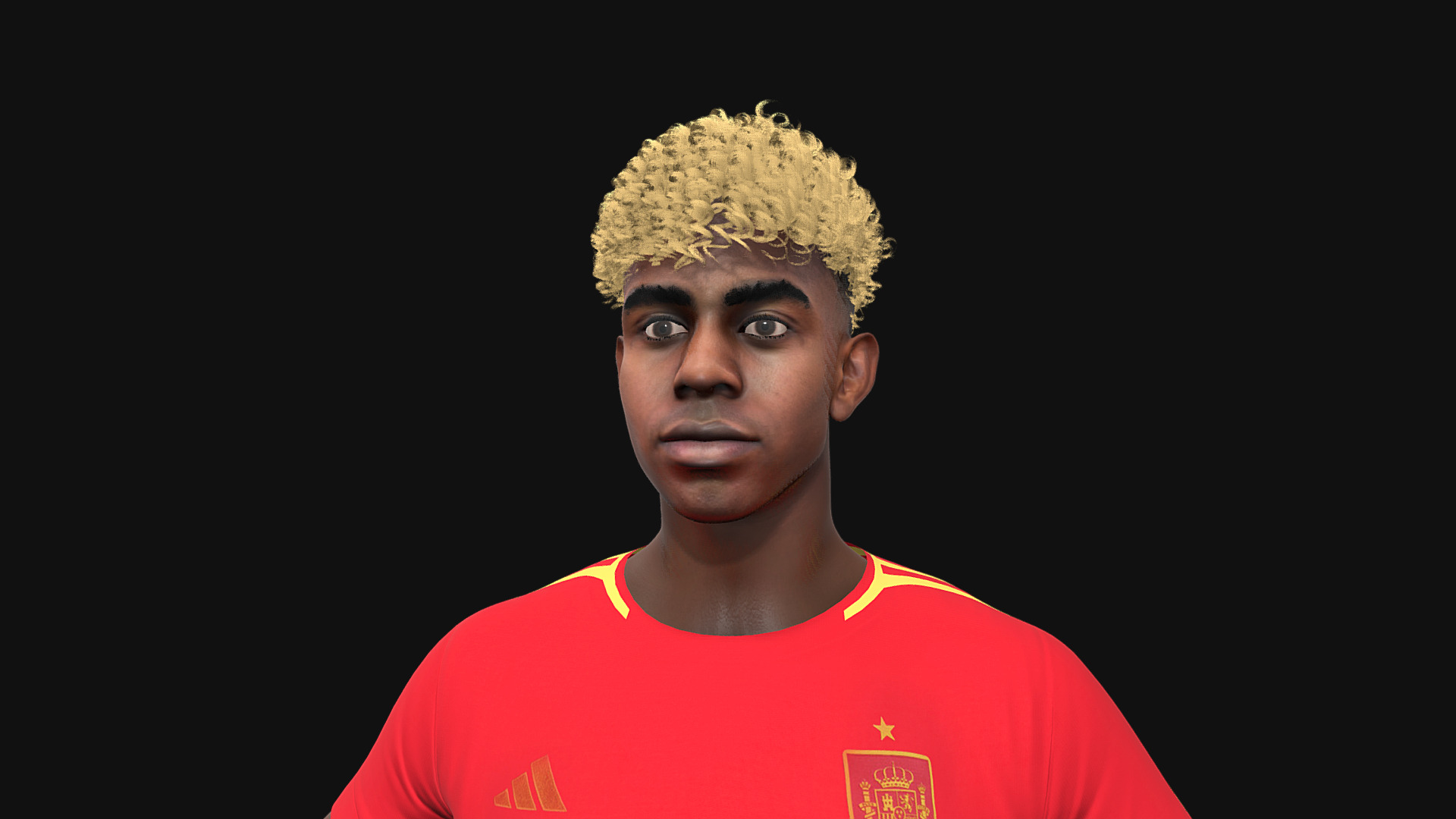 Lamine Yamal 3D model_1