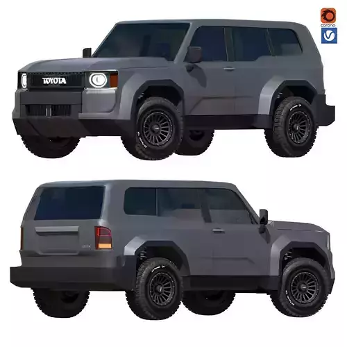 TOYOTA LAND CRUISER 250 3D model