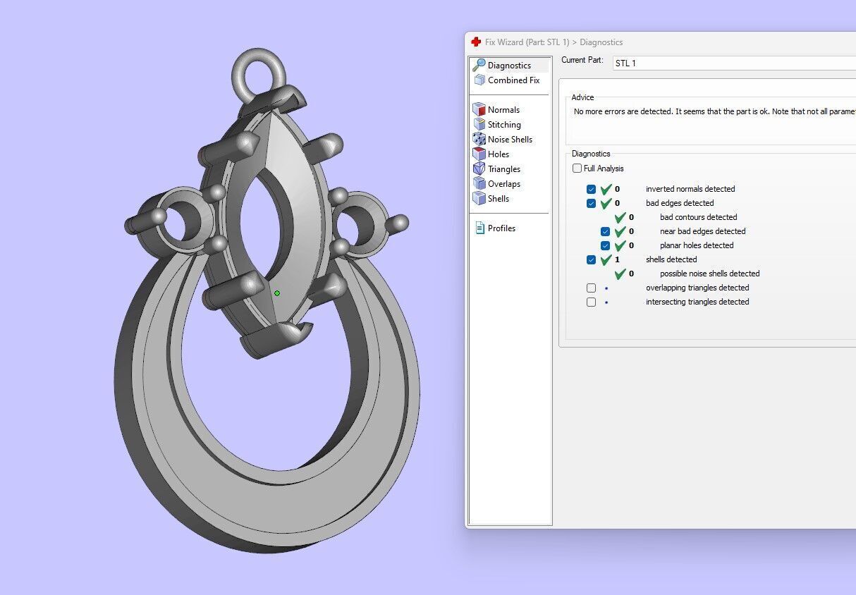 Marquise Mini Set 3D print model_4