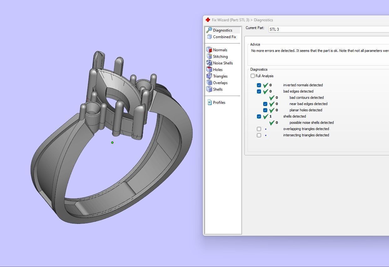 Marquise Mini Set 3D print model_6