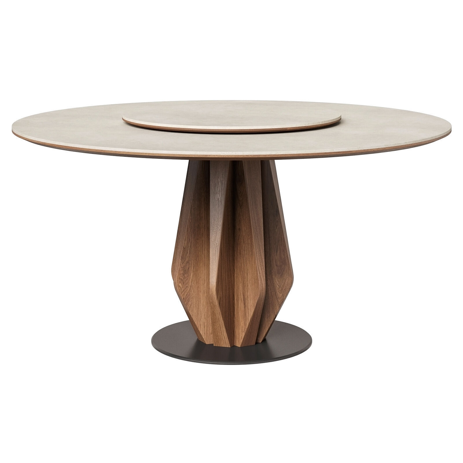 Victoria Queen table Fabienne Slate 3D model_2