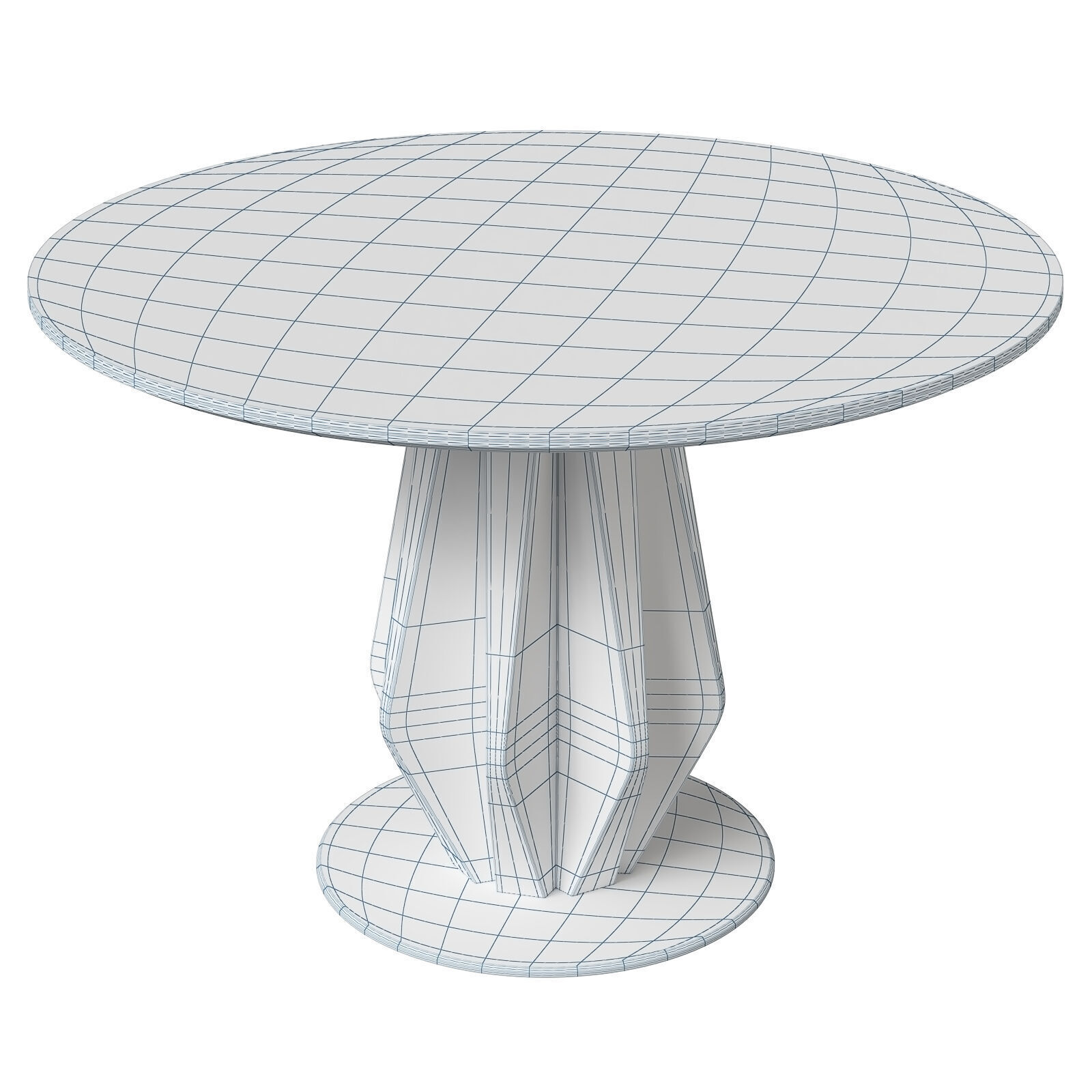 Victoria Queen table Fabienne Slate 3D model_8