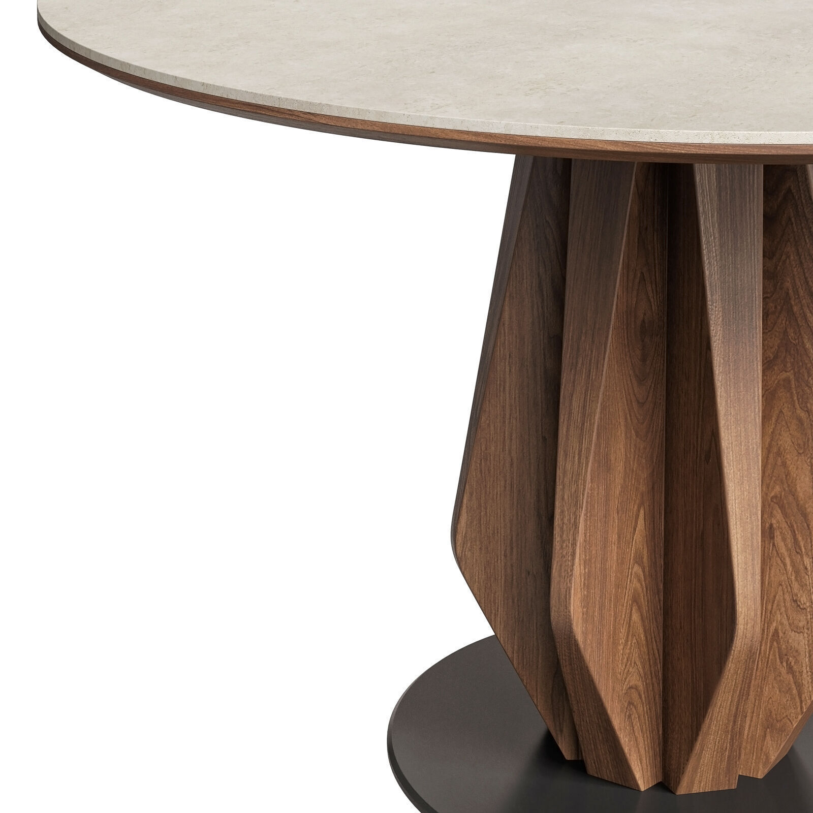 Victoria Queen table Fabienne Slate 3D model_6