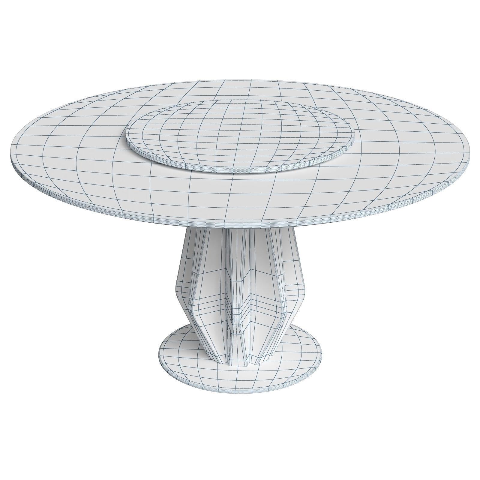 Victoria Queen table Fabienne Slate 3D model_9