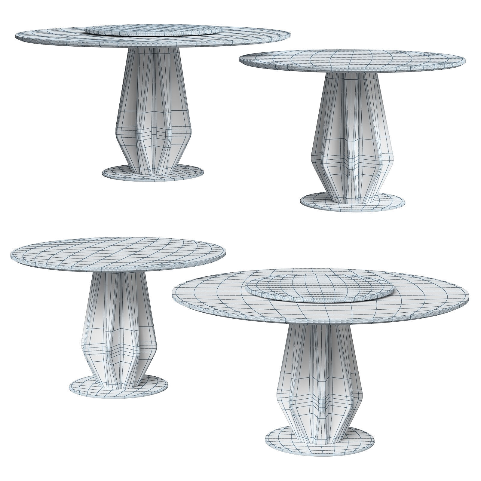 Victoria Queen table Fabienne Slate 3D model_7