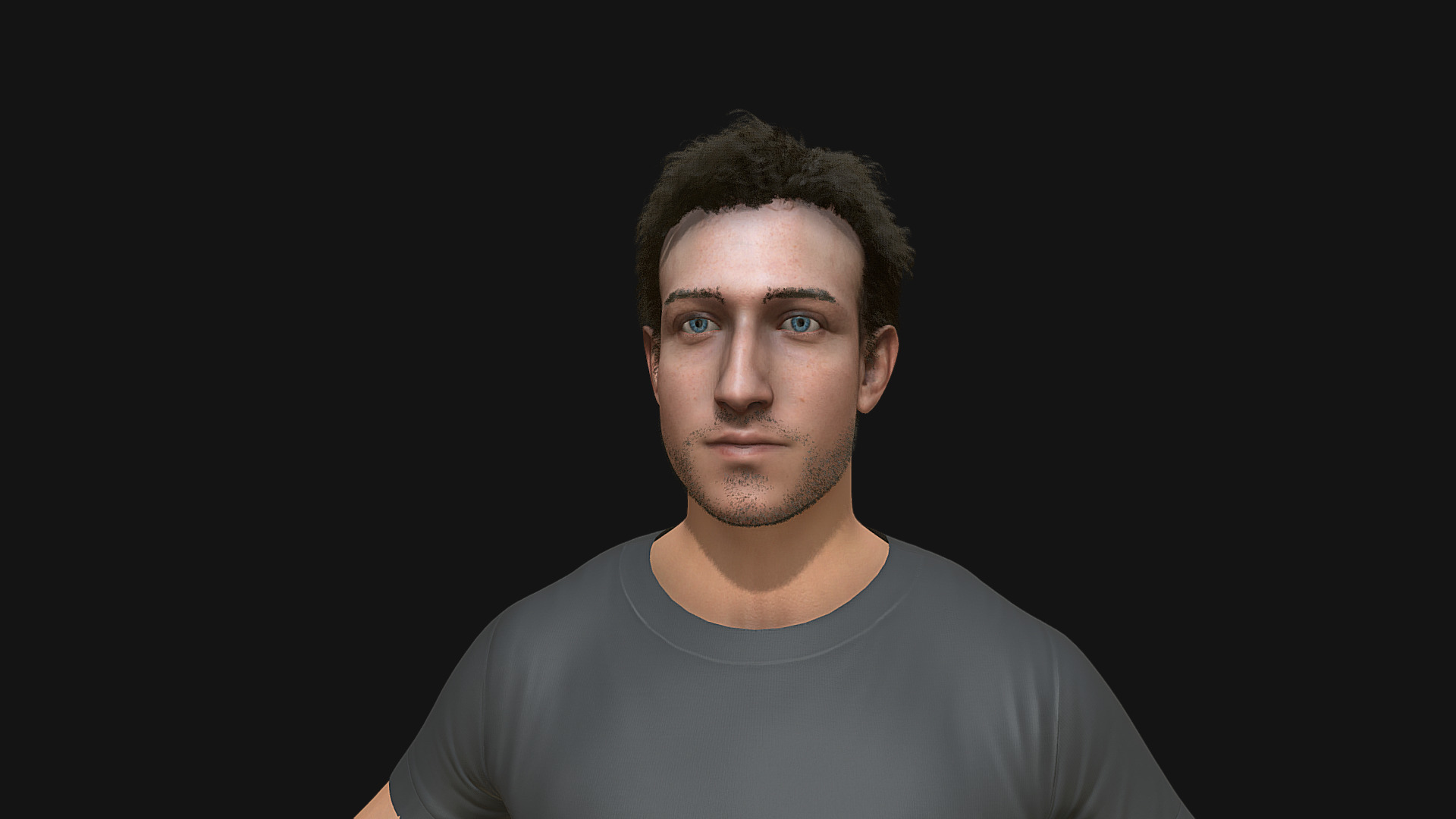 Mark Zuckerberg 3D model_1