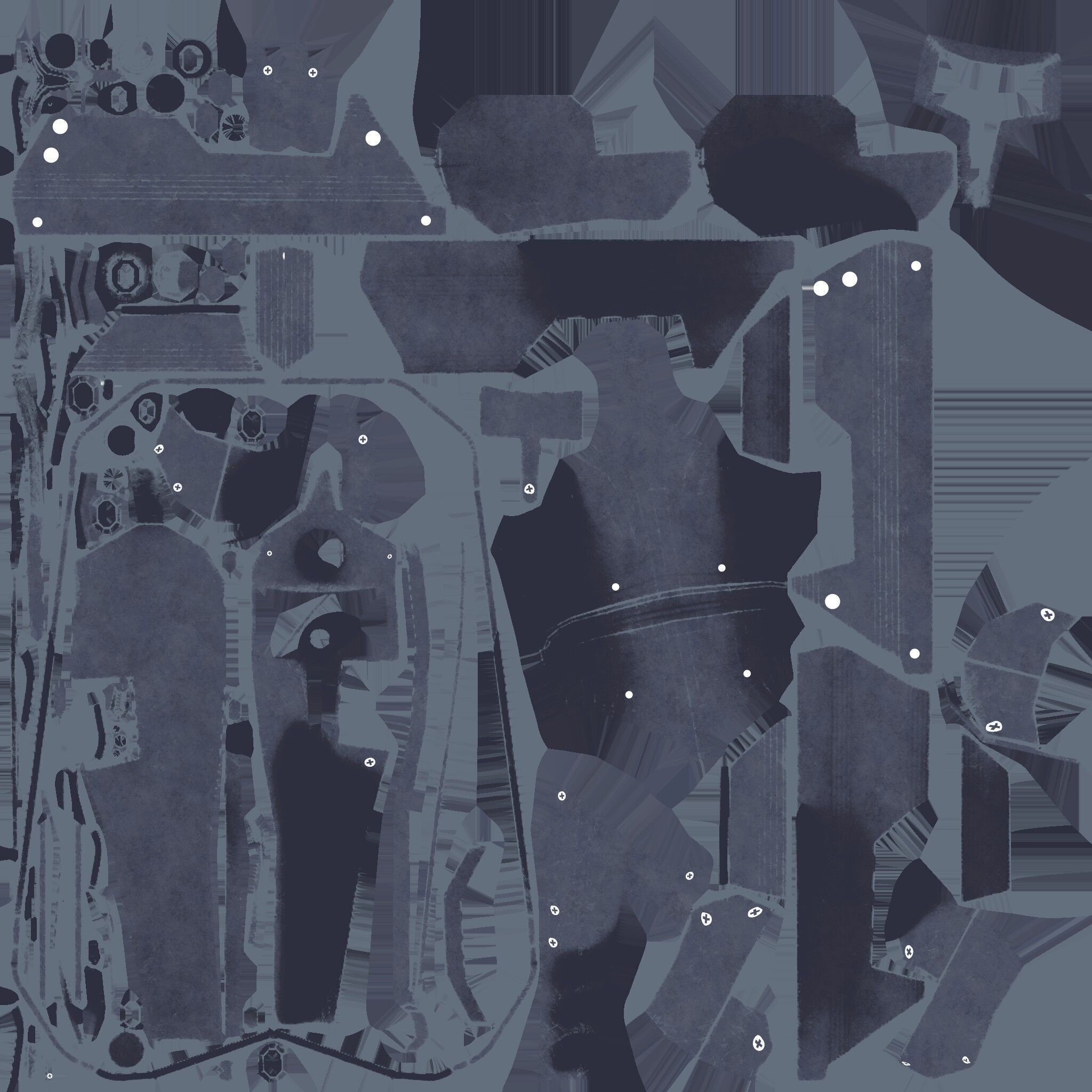 X TITAN Sci-Fi Robot Character Fully Rigged Low-poly 3D model_21