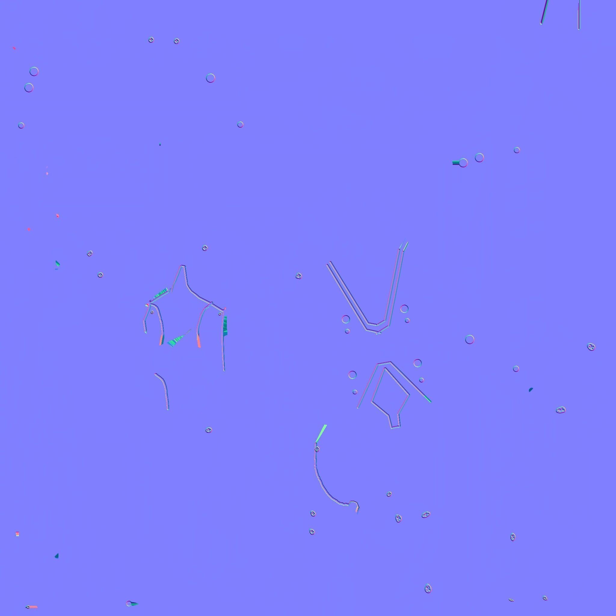 X TITAN Sci-Fi Robot Character Fully Rigged Low-poly 3D model_12