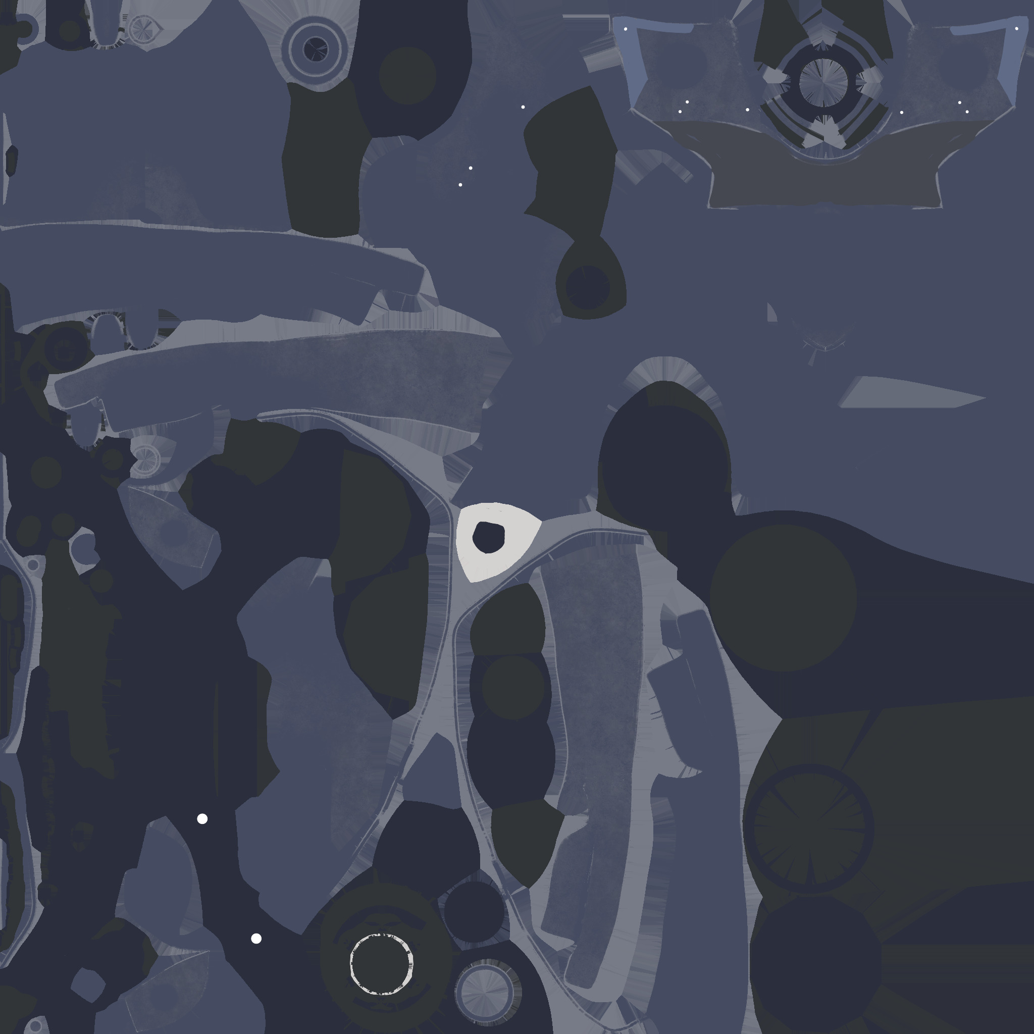 X TITAN Sci-Fi Robot Character Fully Rigged Low-poly 3D model_45