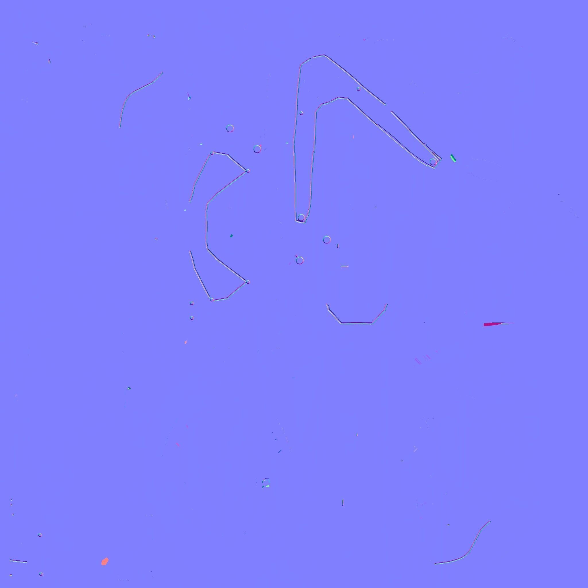 X TITAN Sci-Fi Robot Character Fully Rigged Low-poly 3D model_22