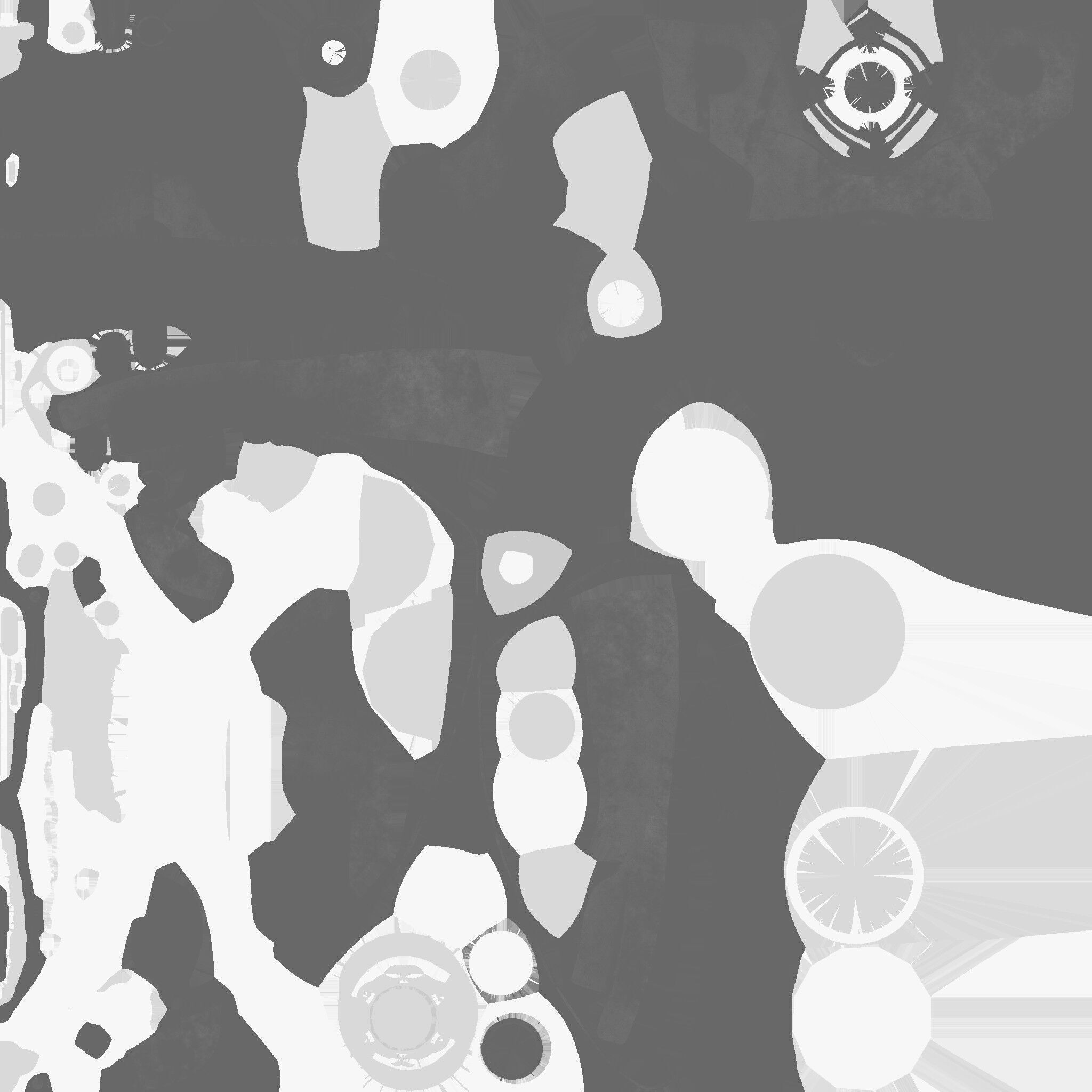 X TITAN Sci-Fi Robot Character Fully Rigged Low-poly 3D model_28