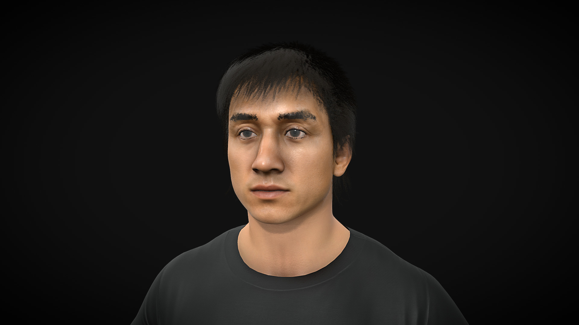 Jackie Chan  3D model_1
