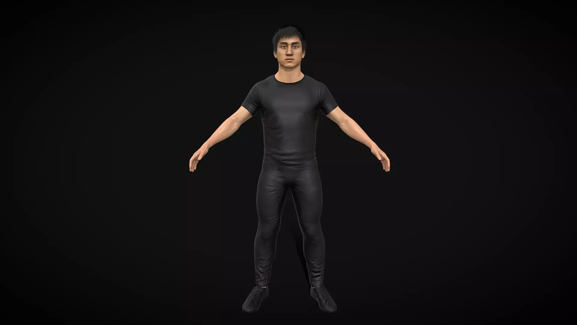 Jackie Chan  3D model_0