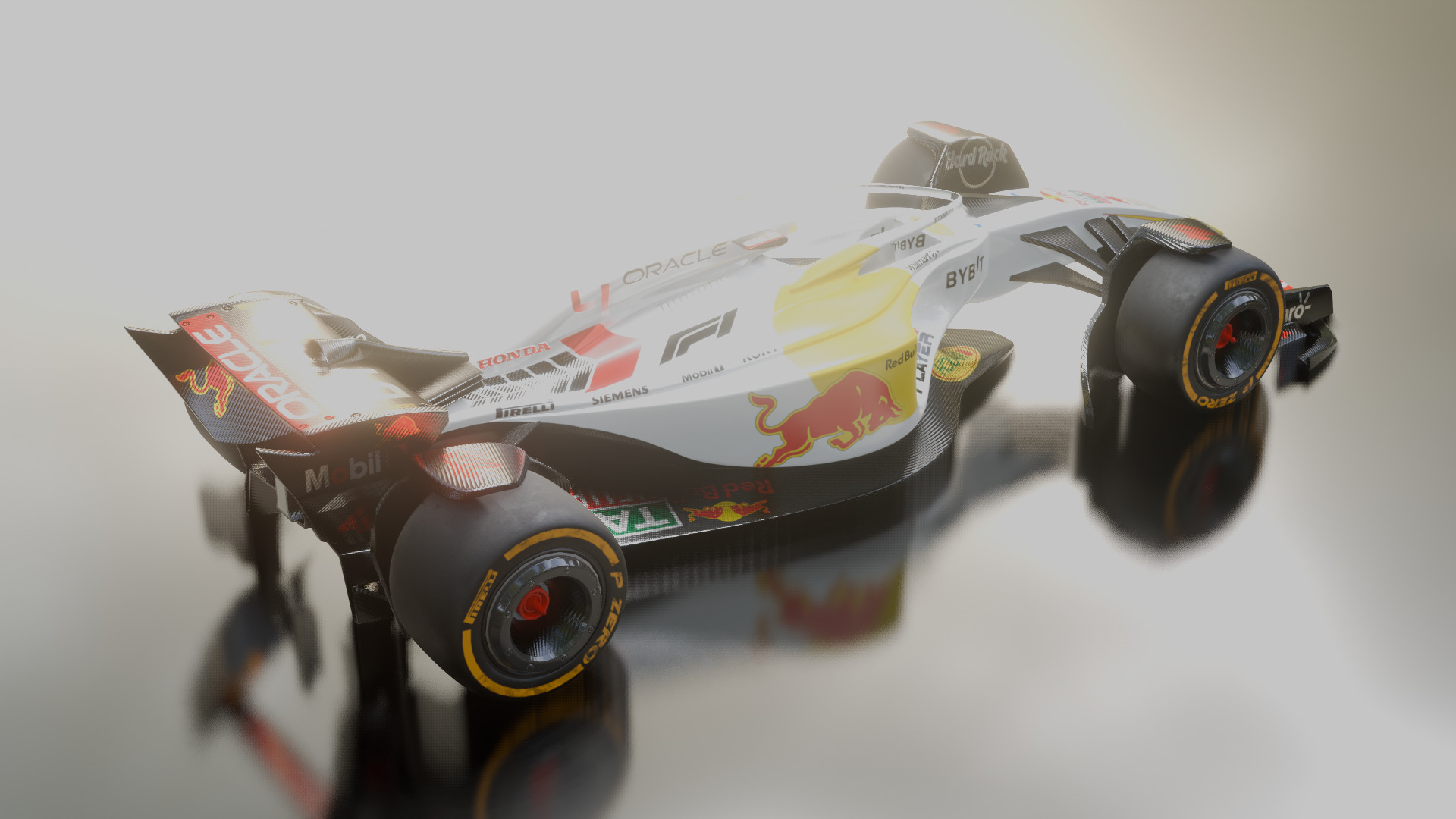 Formula 1 Car - White Concept 3D model_13