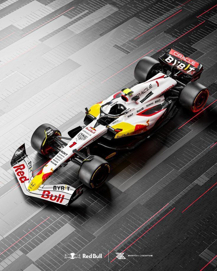Formula 1 Car - White Concept 3D model_8