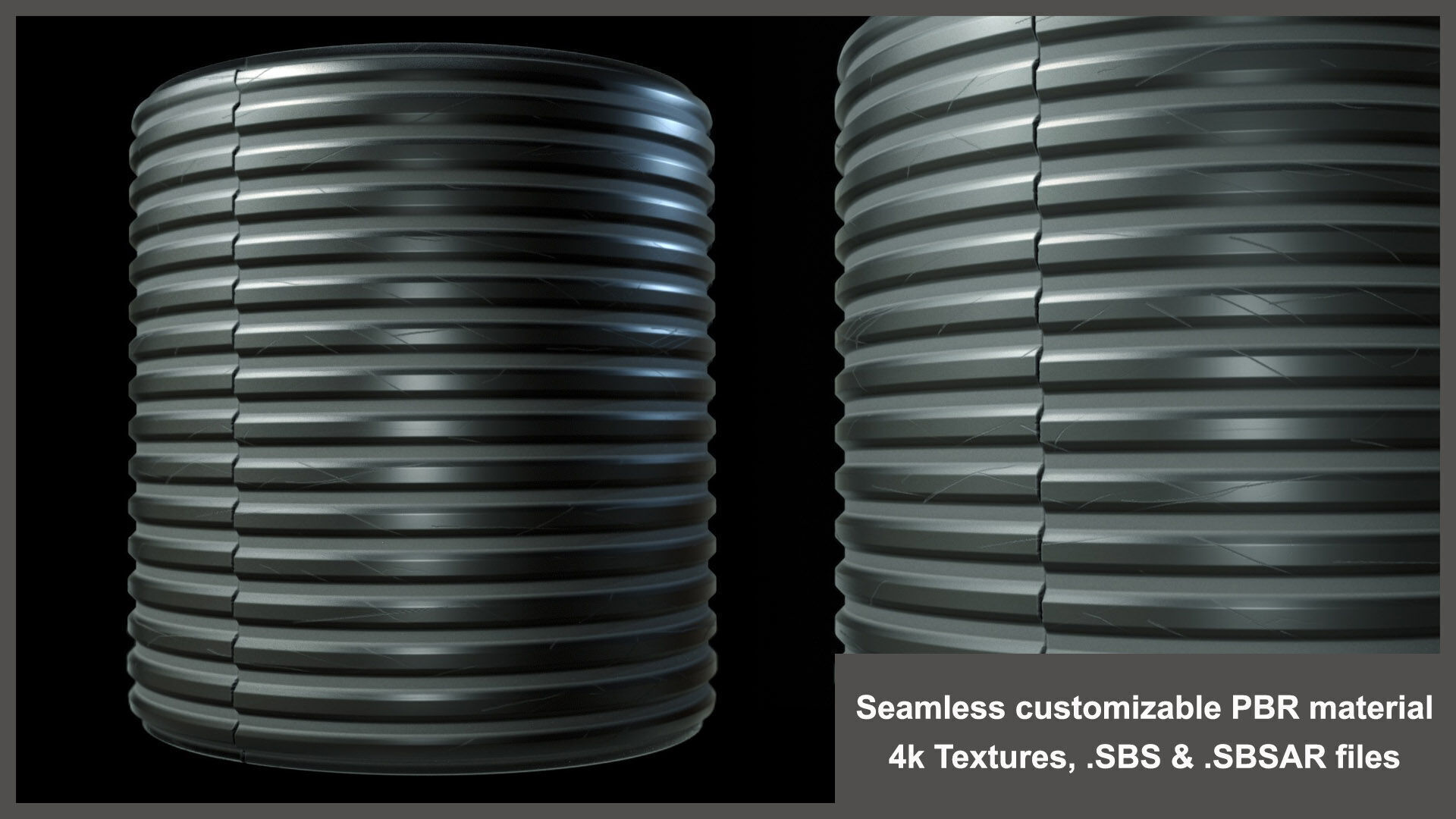 Flexible Pipe Substance PBR material and textures  Texture_6