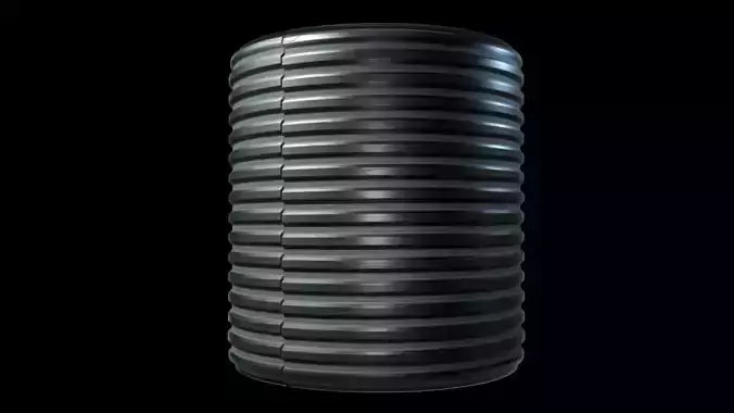 Flexible Pipe Substance PBR material and textures  Texture