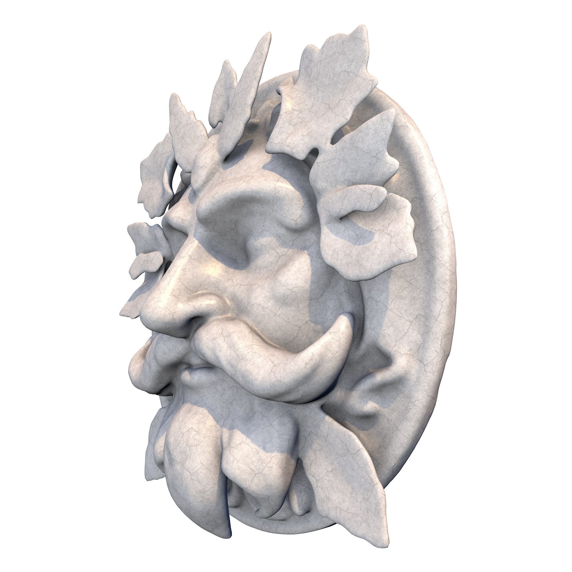 Green Man 9 3D print model_1