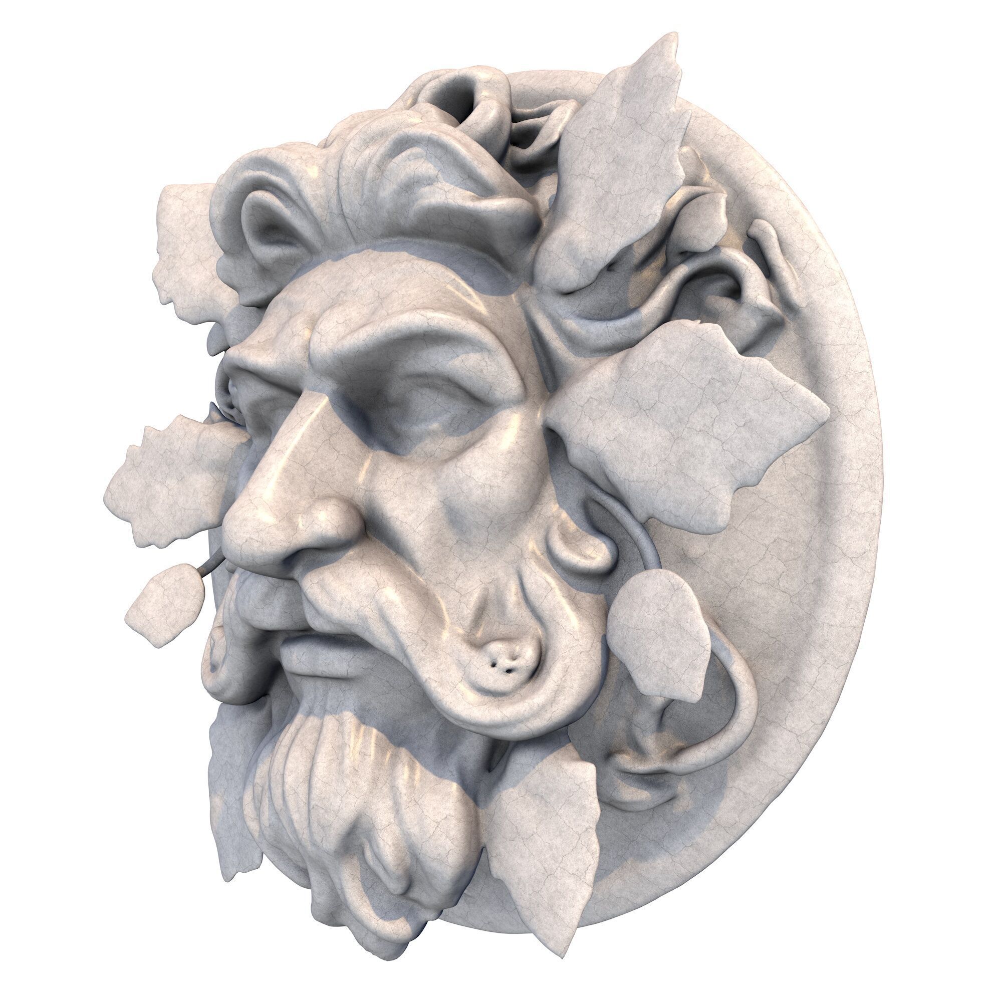 Green Man 8 3D print model_1