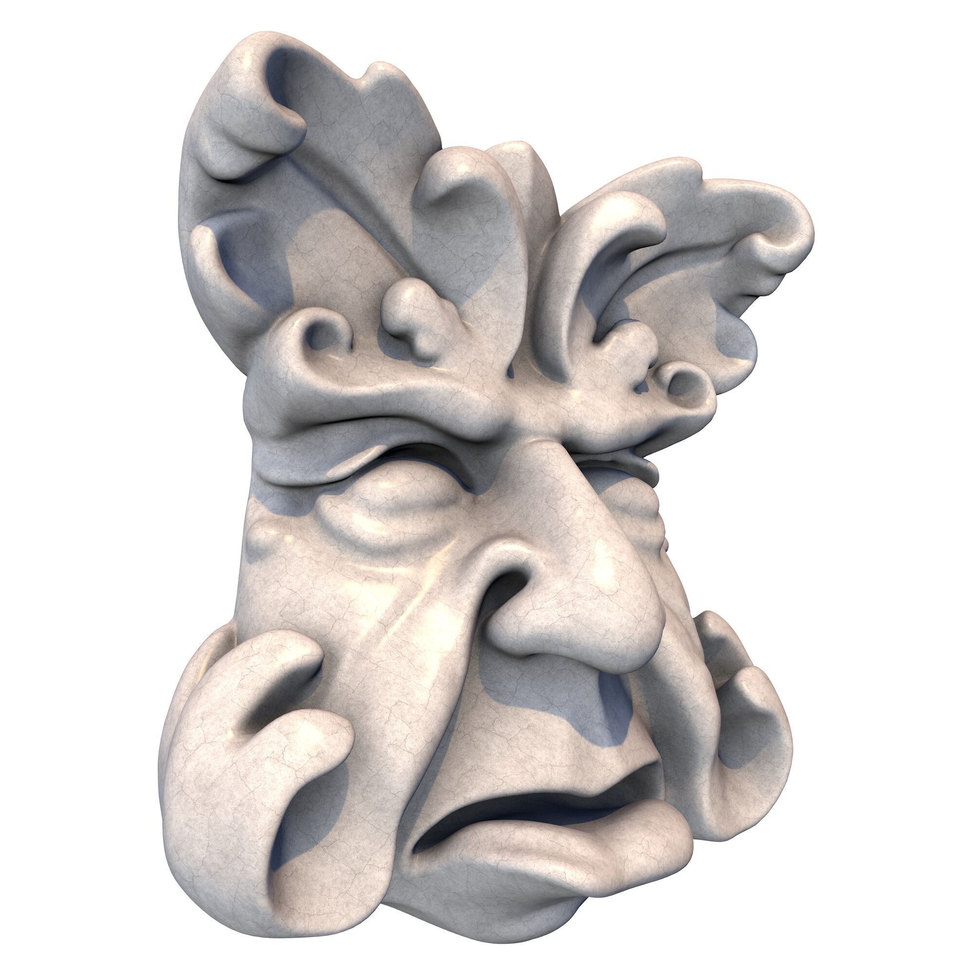 Green Man 7 3D print model_5