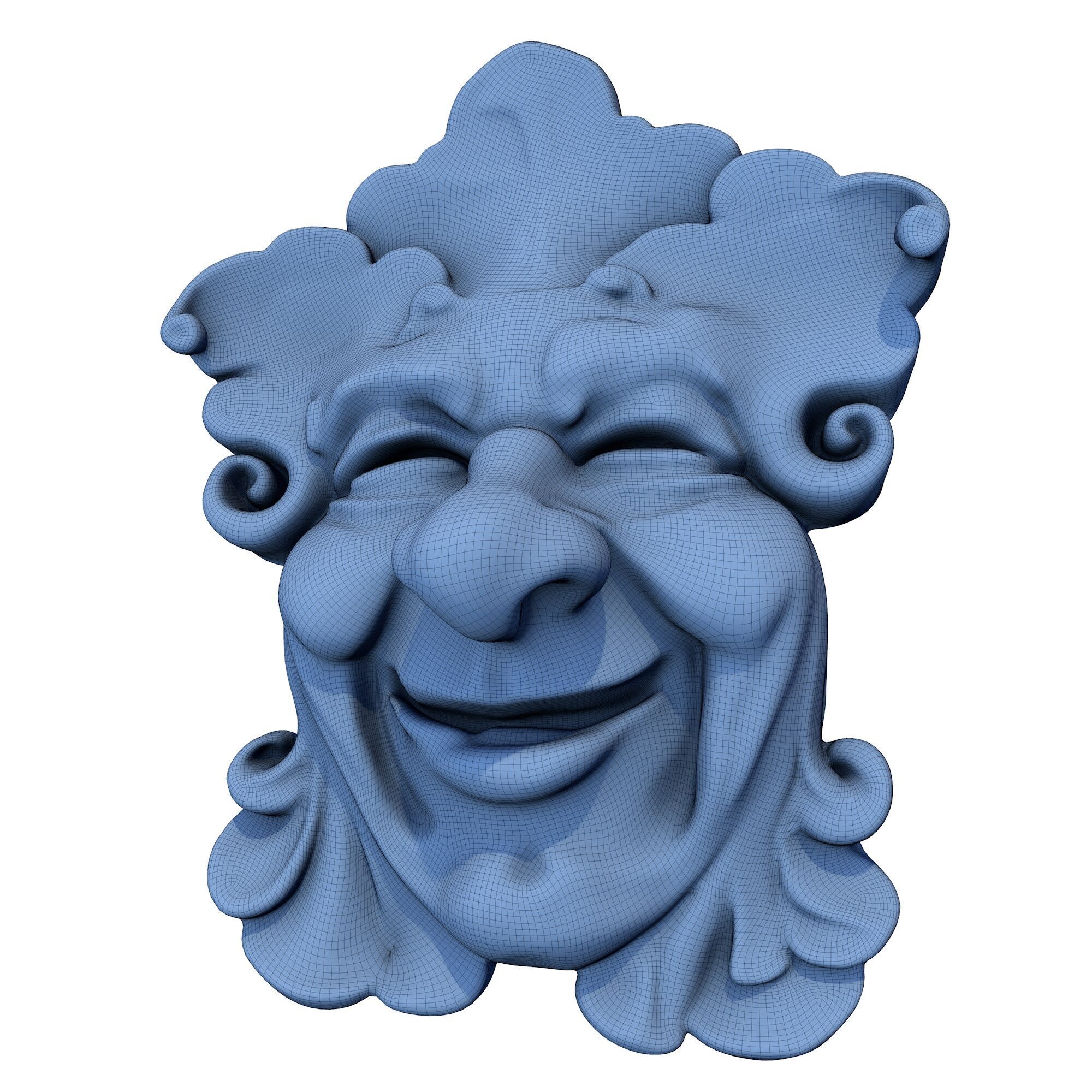 Green Man 6 3D print model_6