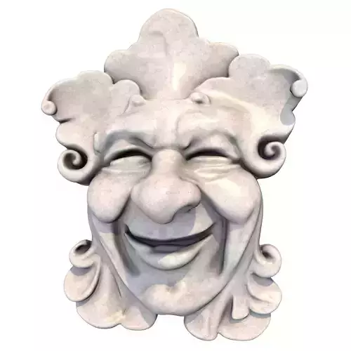 Green Man 6 3D print model