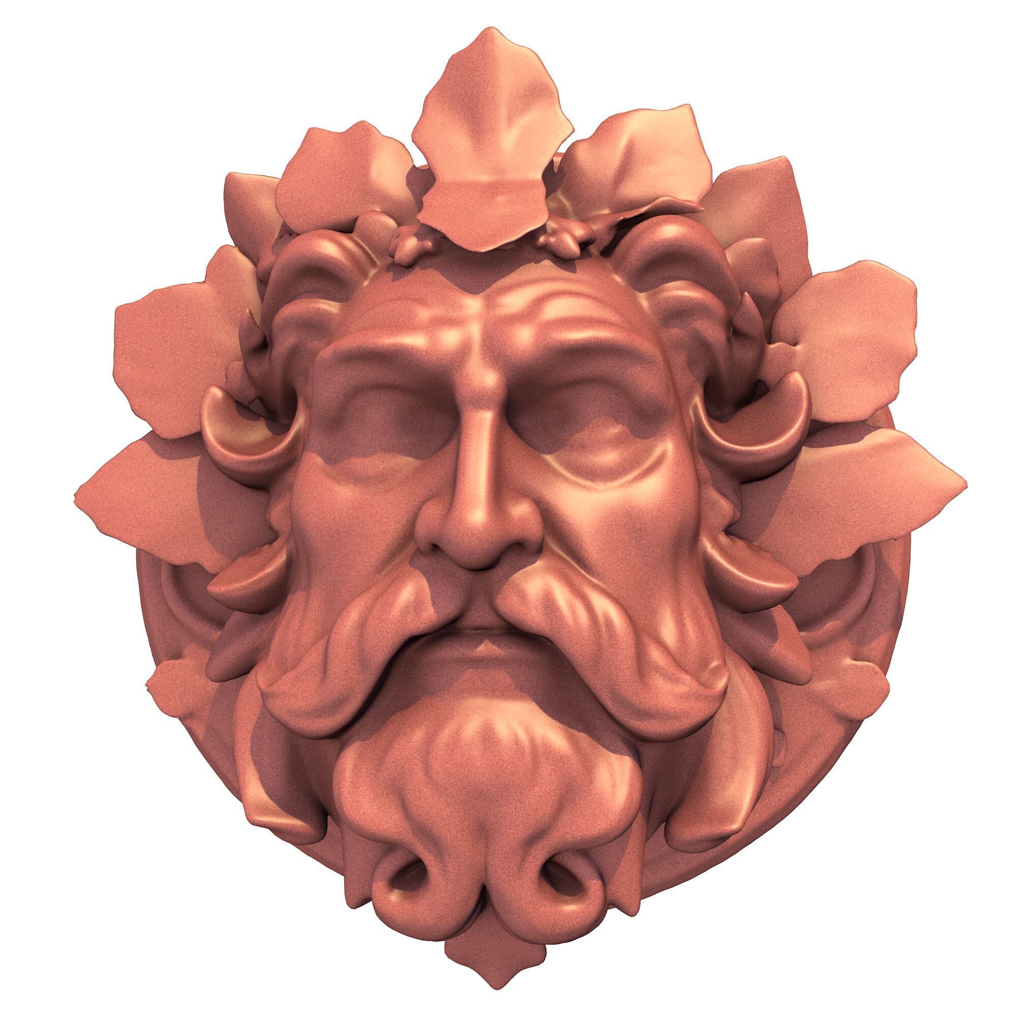 Green Man 11 3D print model_1