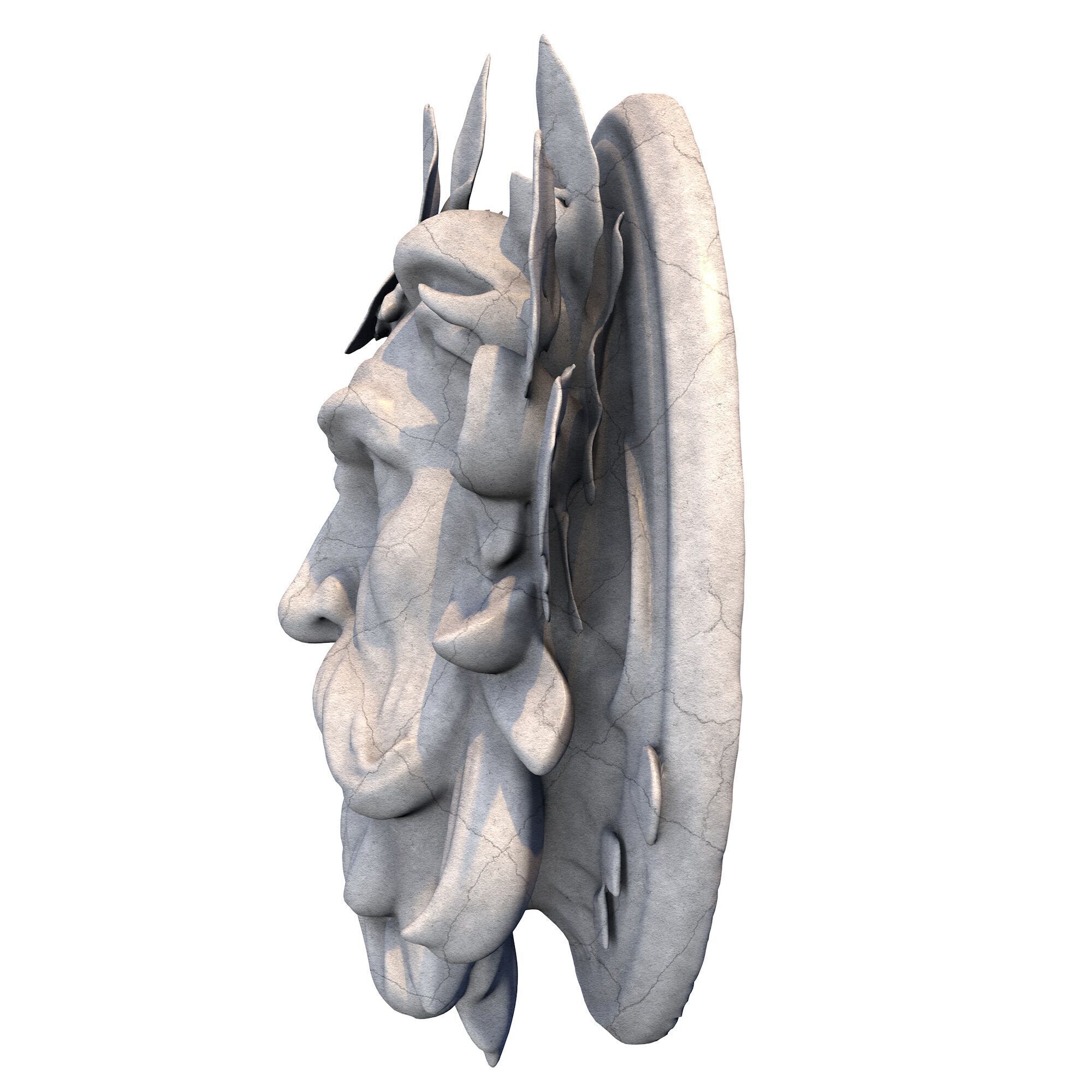 Green Man 11 3D print model_3