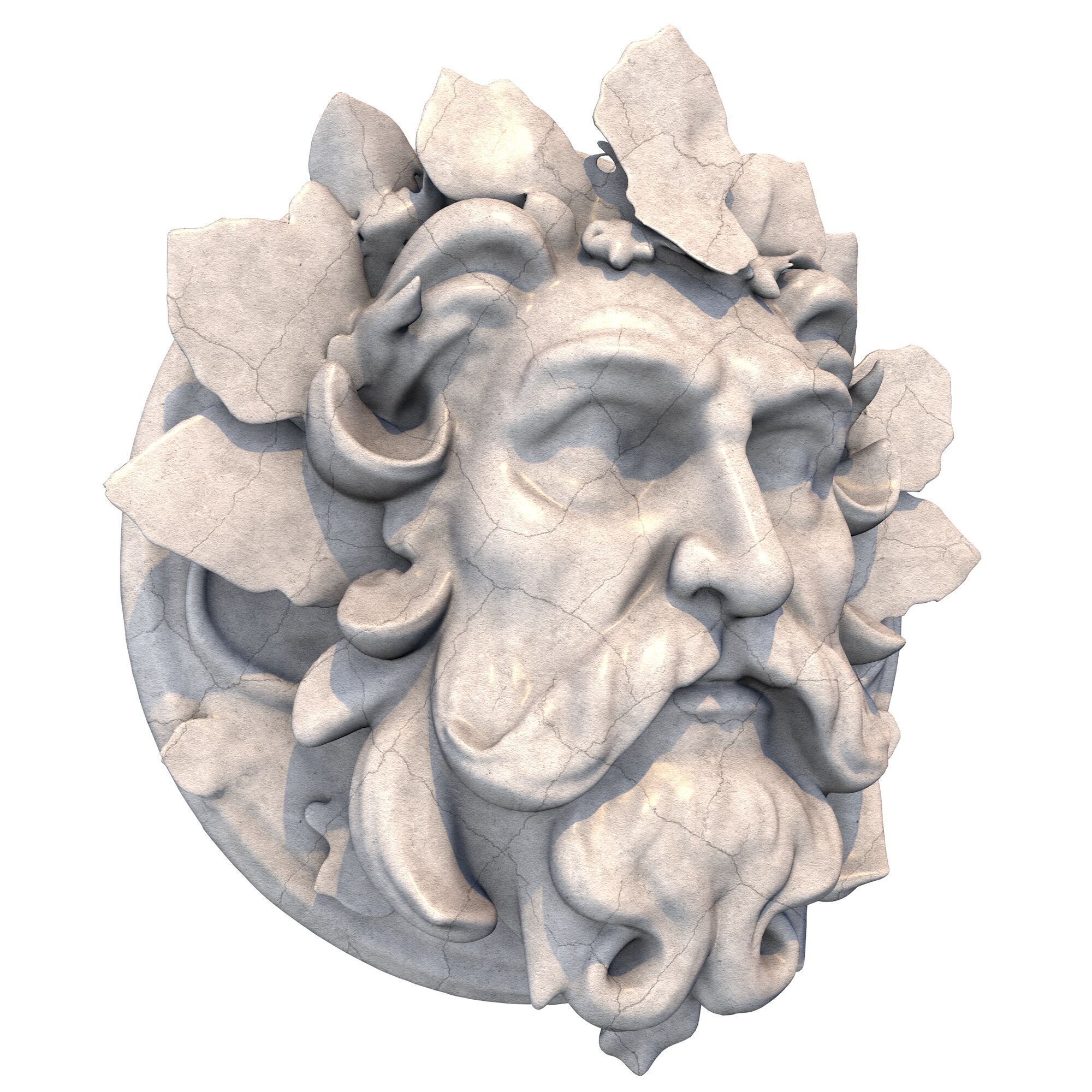 Green Man 11 3D print model_5