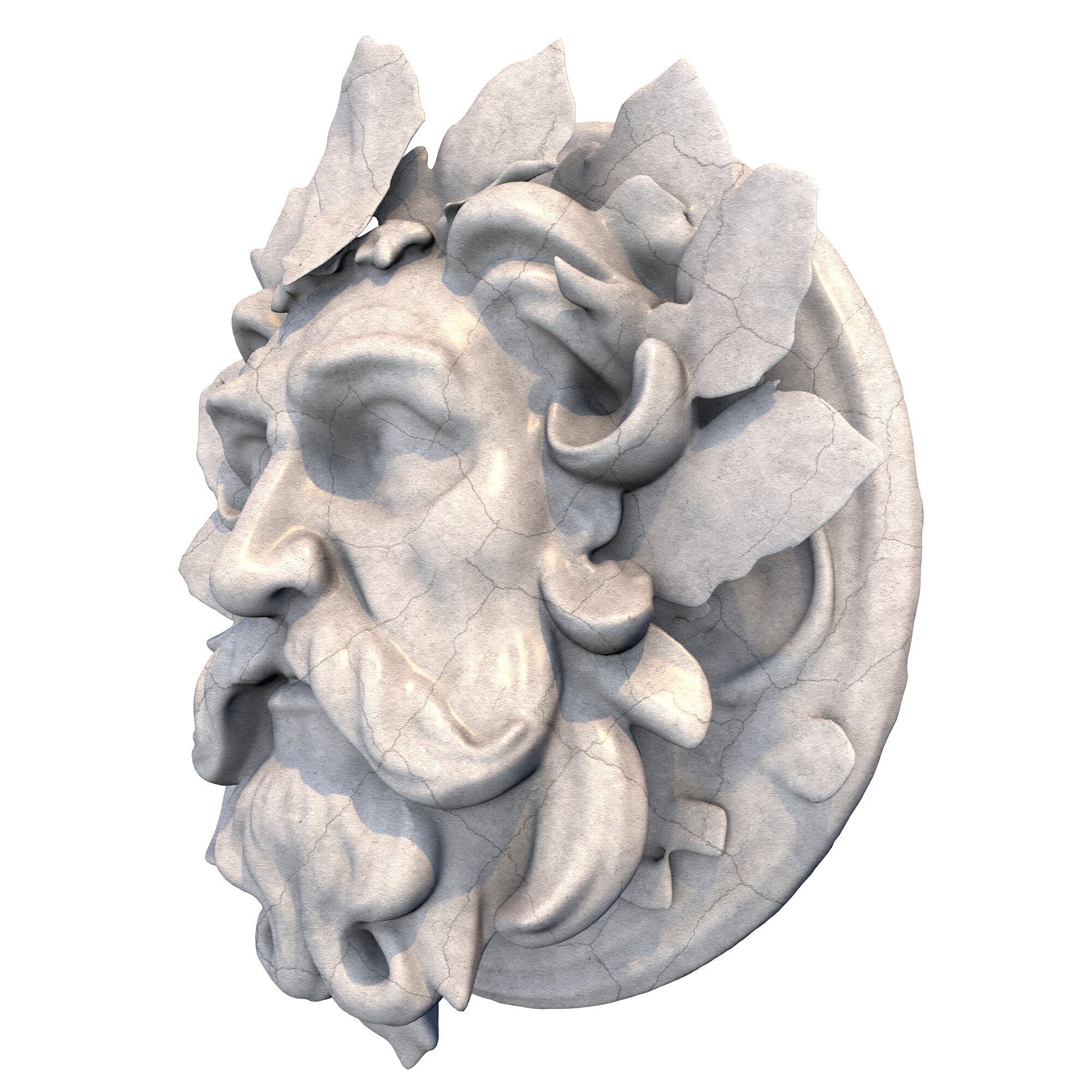 Green Man 11 3D print model_2