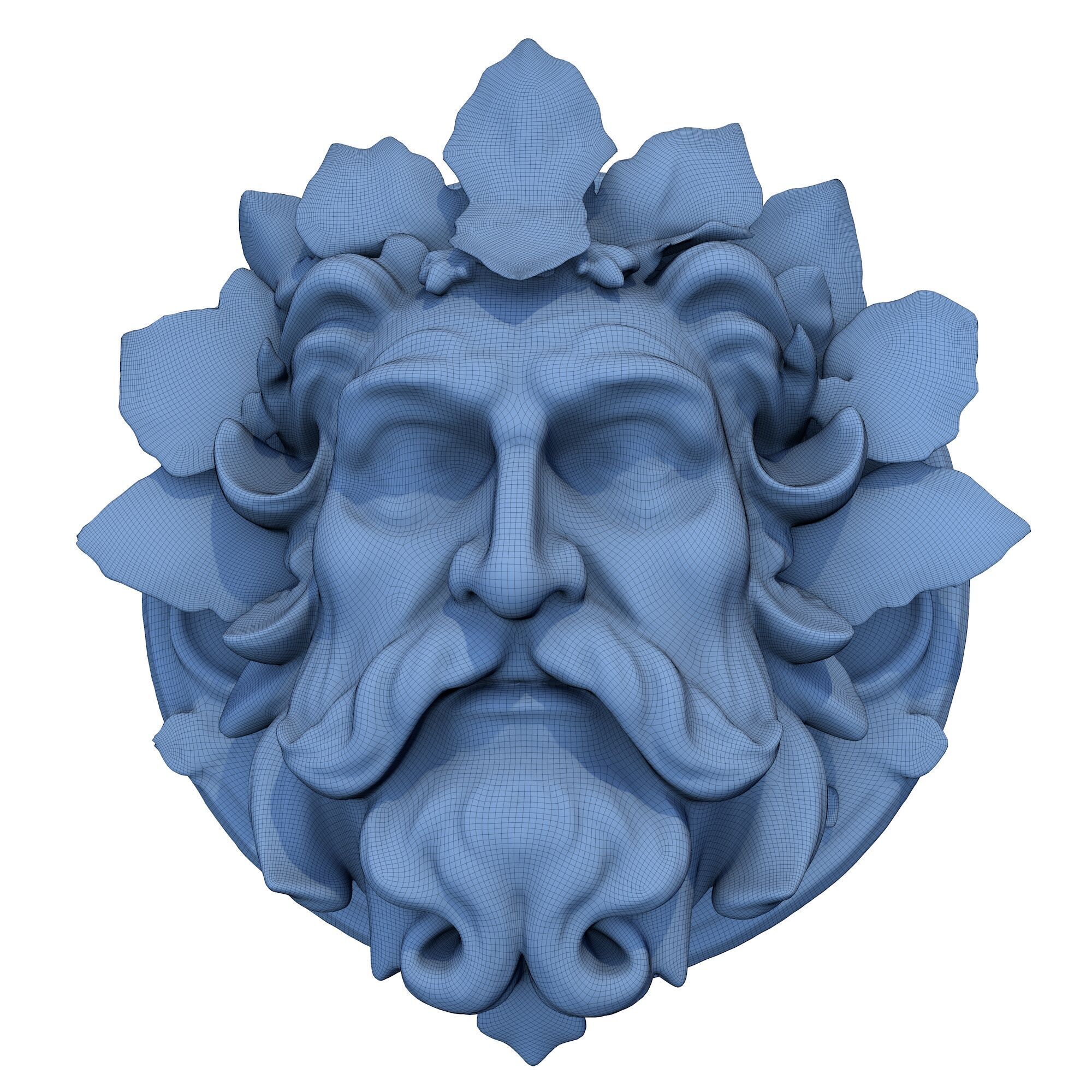 Green Man 11 3D print model_6