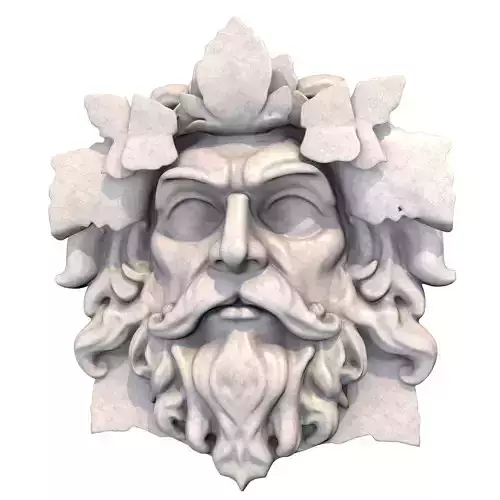 Green Man 10 3D print model