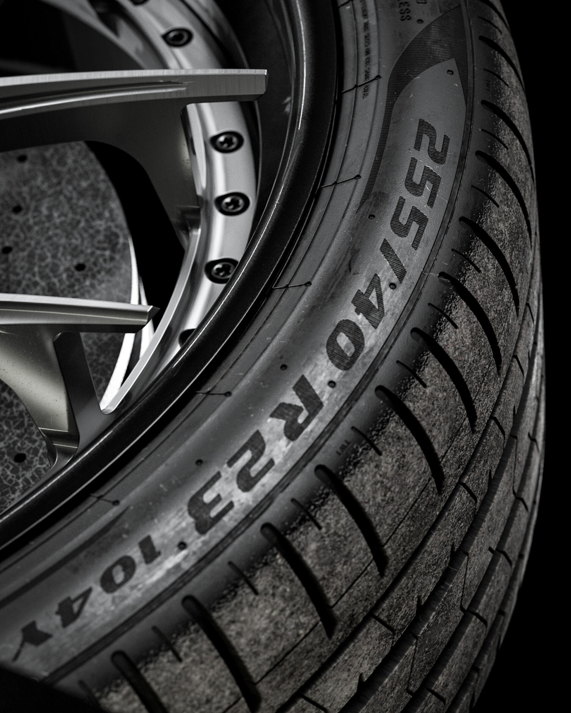 Pirelli P ZERO PZ4 255 40 R23 3D model_2