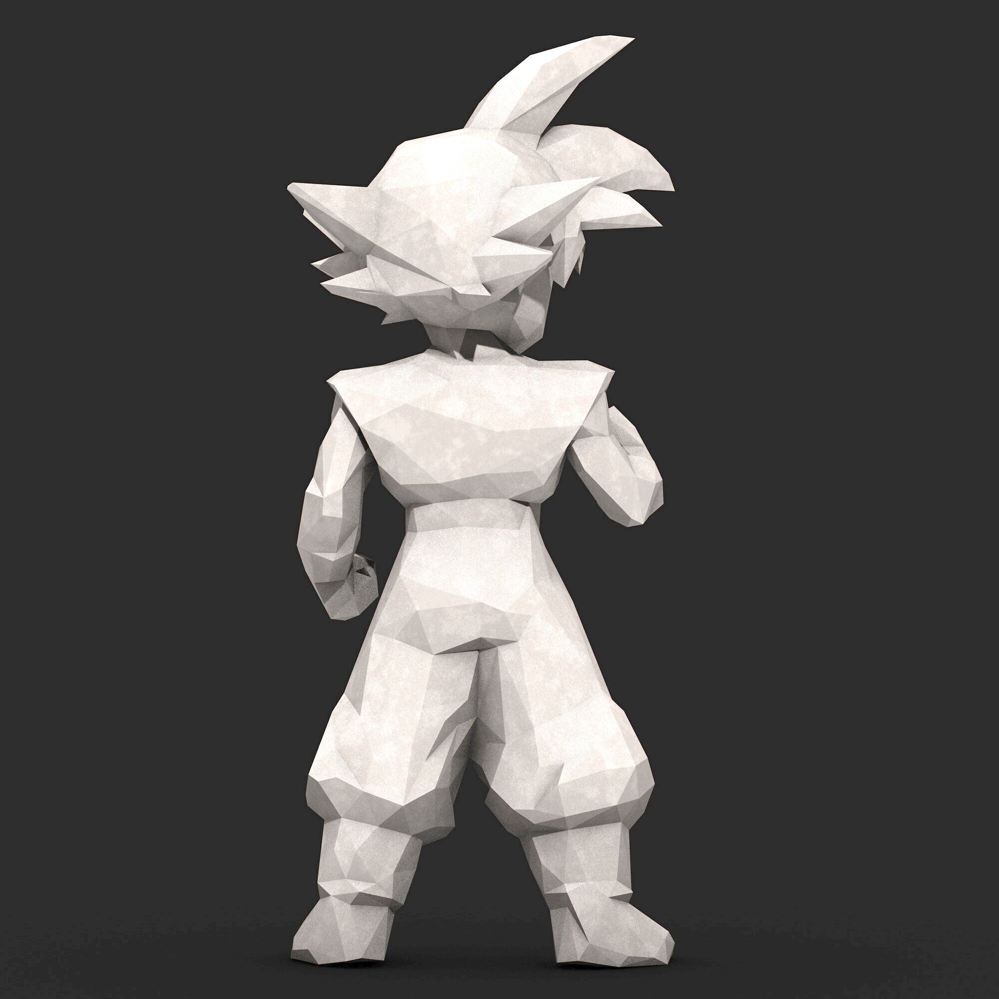 Goku Dragon Ball 7 3D print model_3