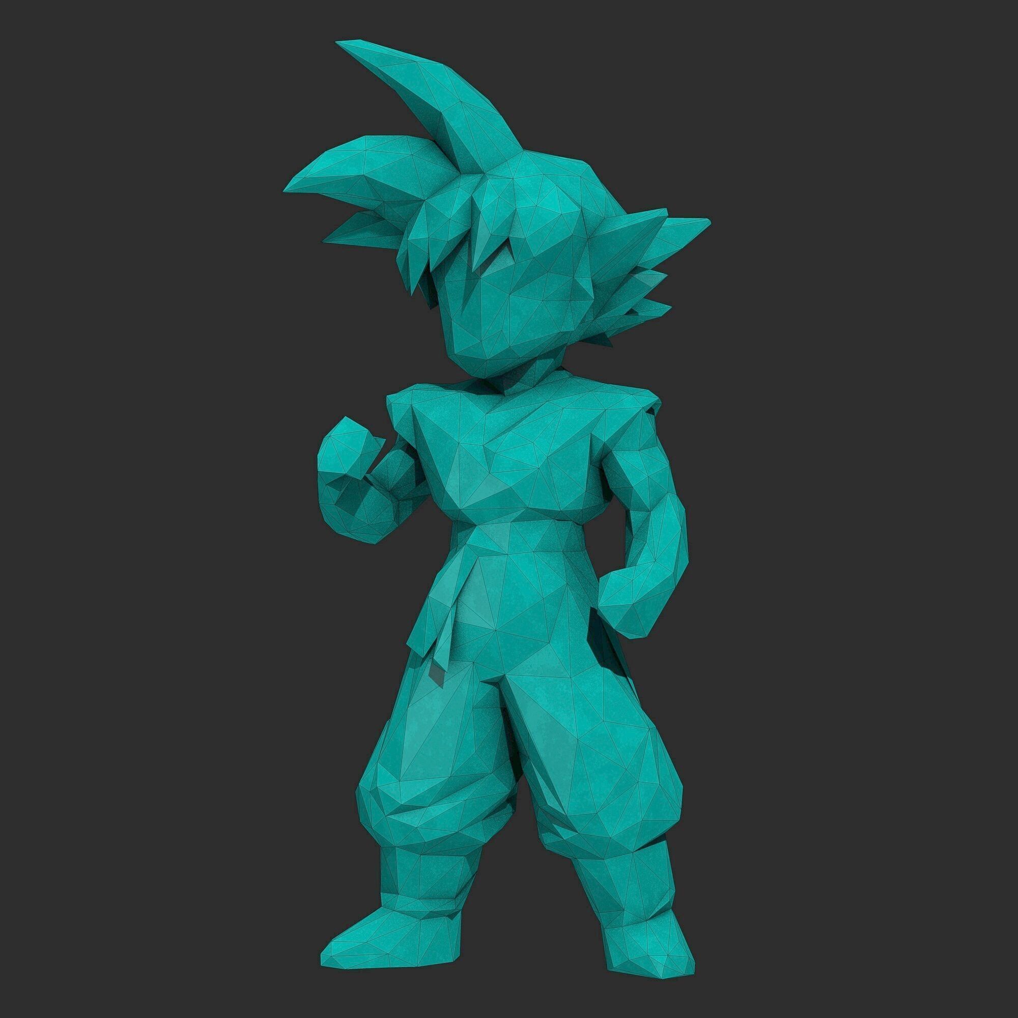 Goku Dragon Ball 7 3D print model_5