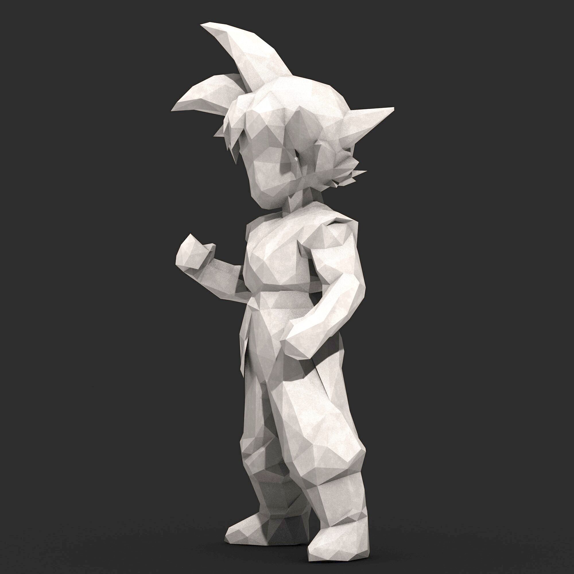 Goku Dragon Ball 7 3D print model_1