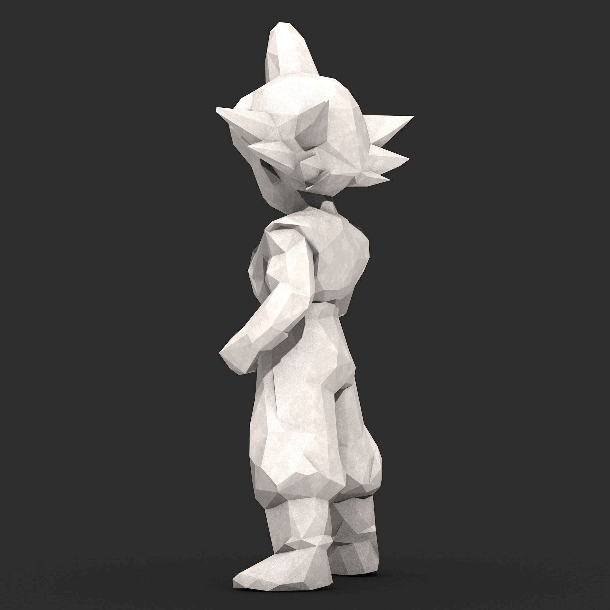 Goku Dragon Ball 7 3D print model_2