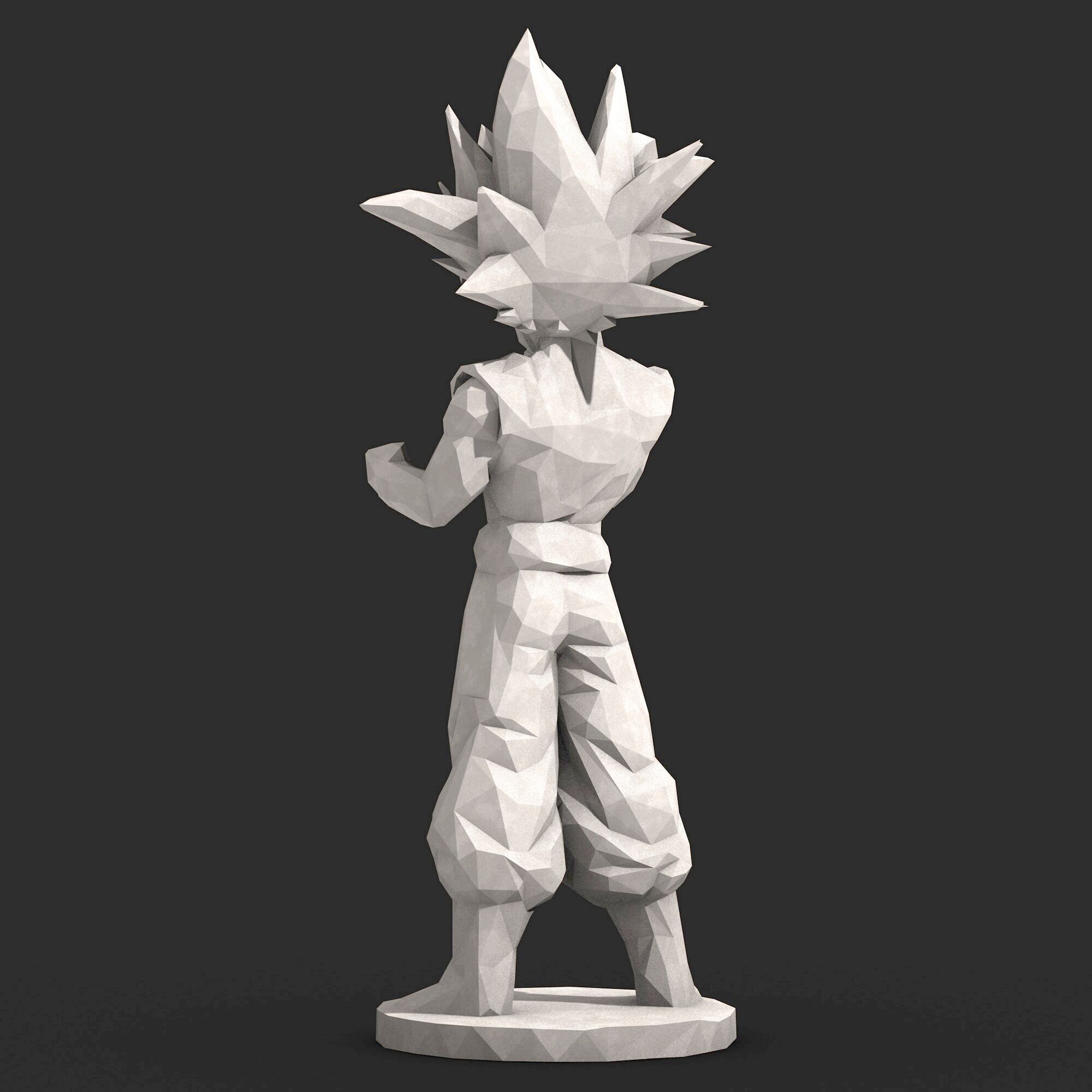 Goku Dragon Ball 6 3D print model_2