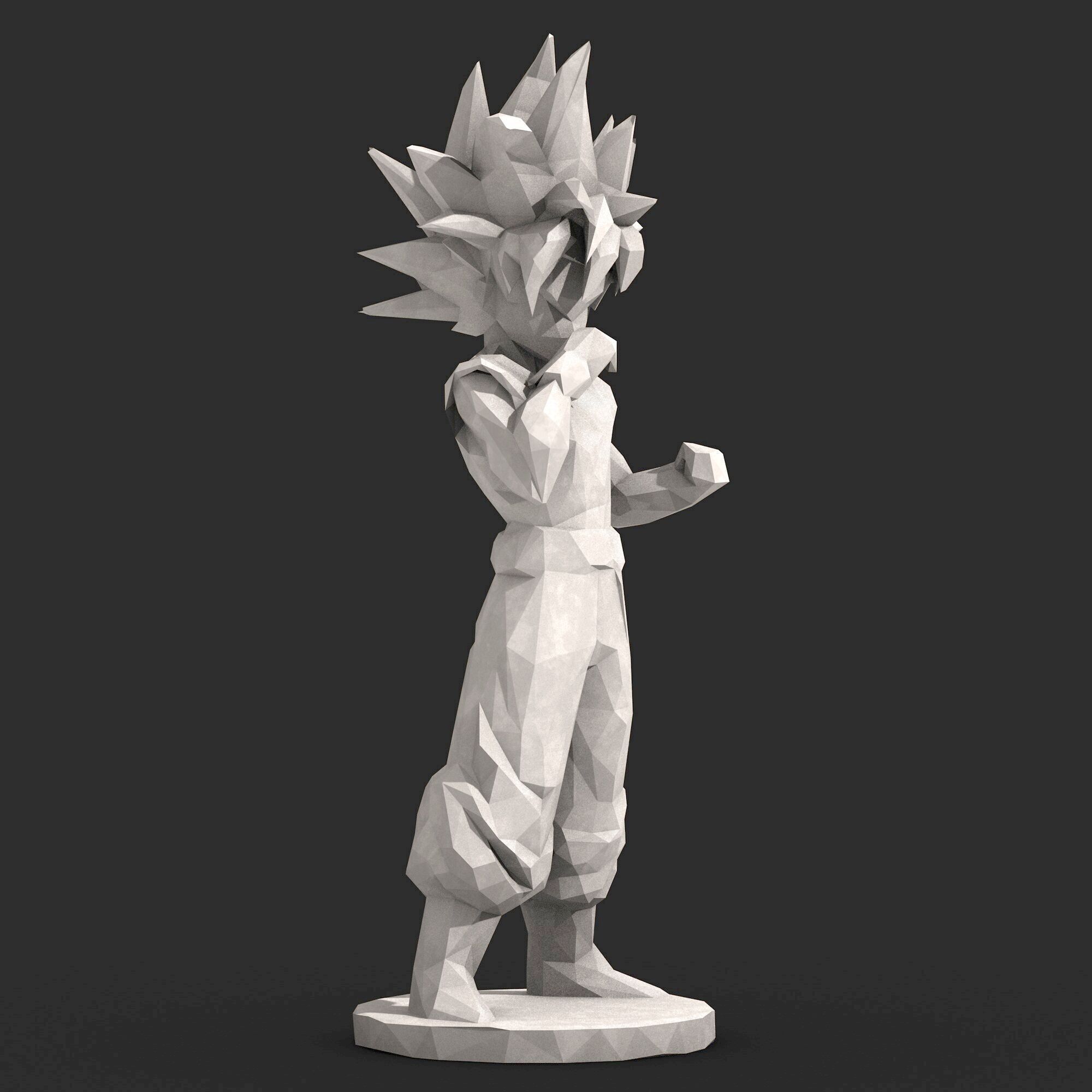 Goku Dragon Ball 6 3D print model_4