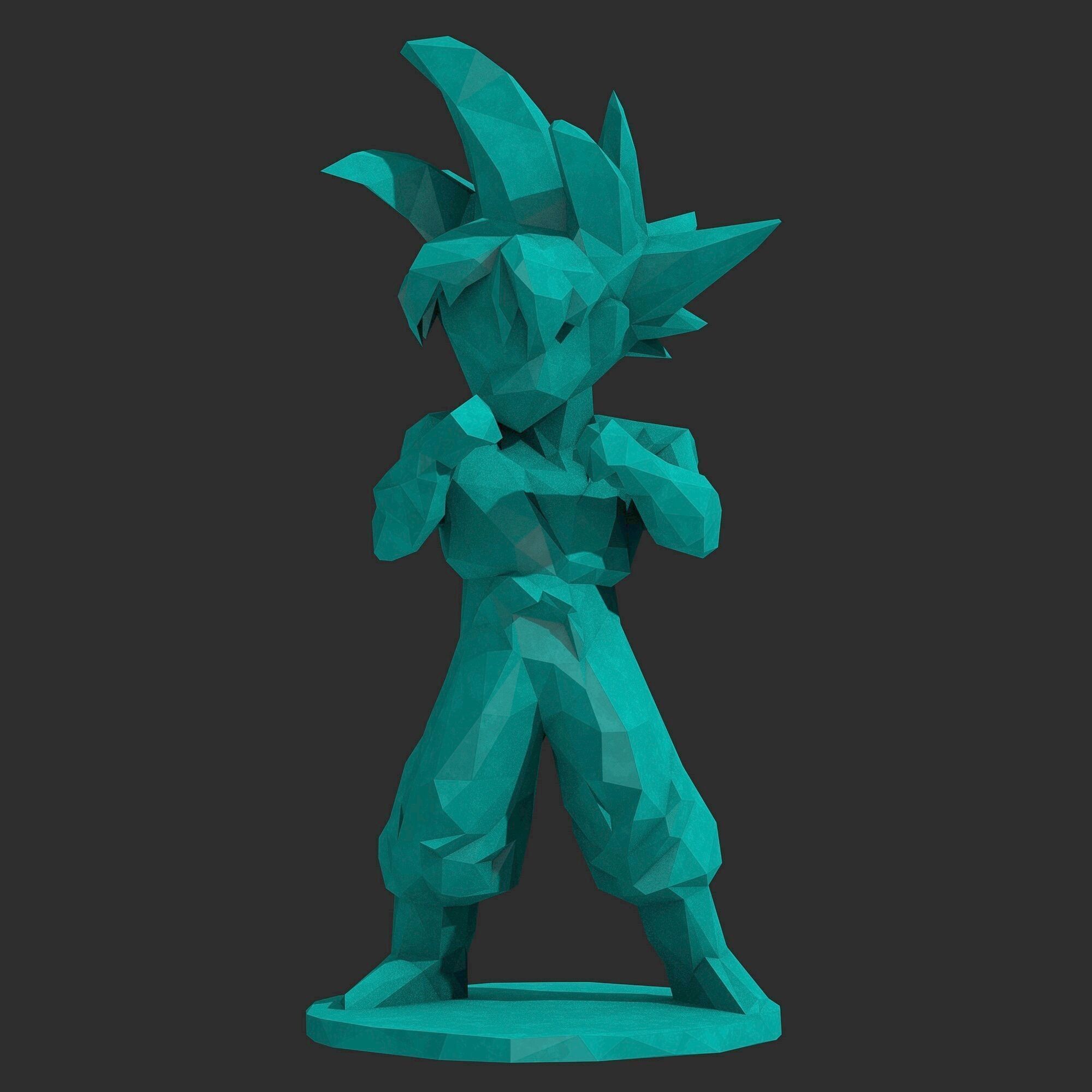 Goku Dragon Ball 5 3D print model_5