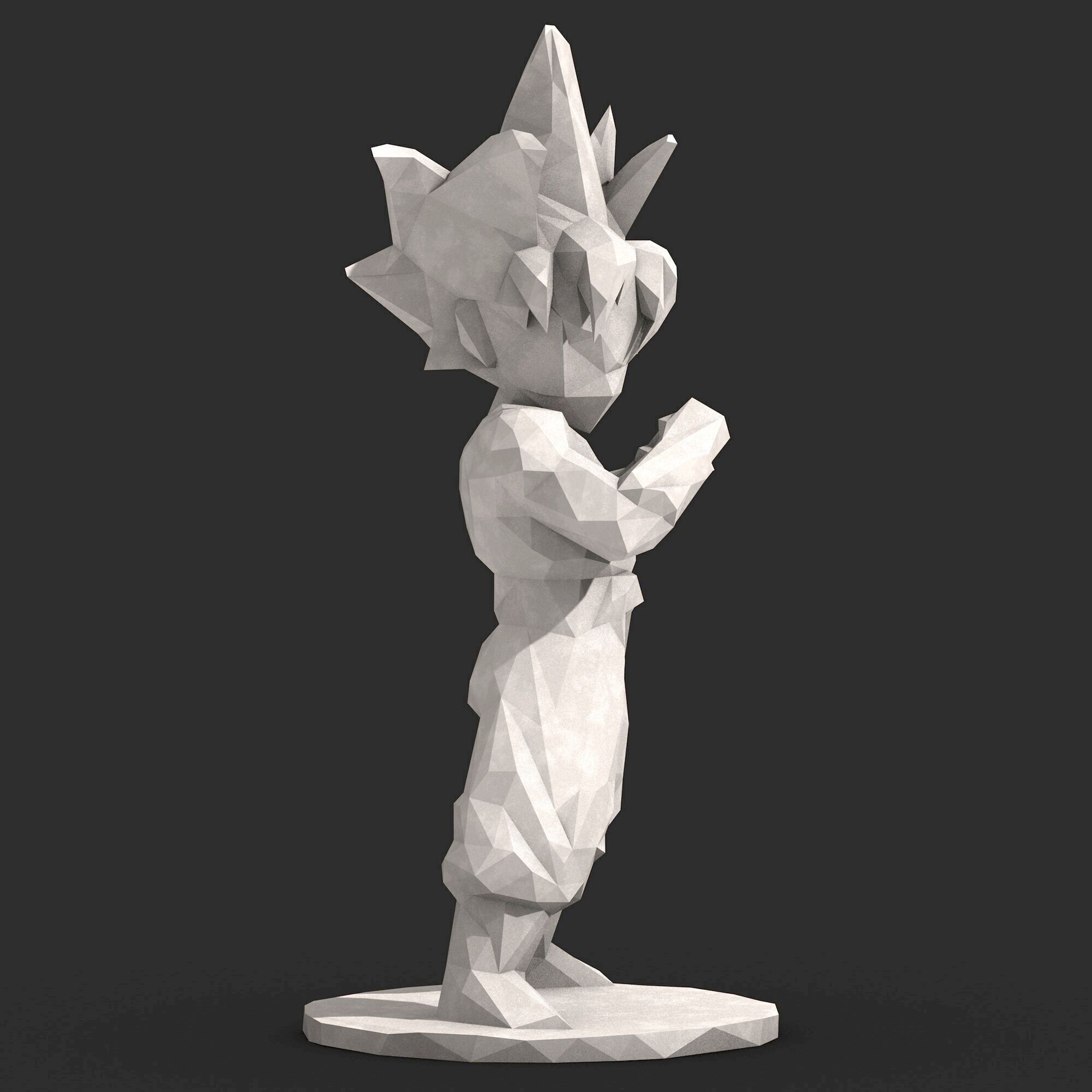 Goku Dragon Ball 5 3D print model_4