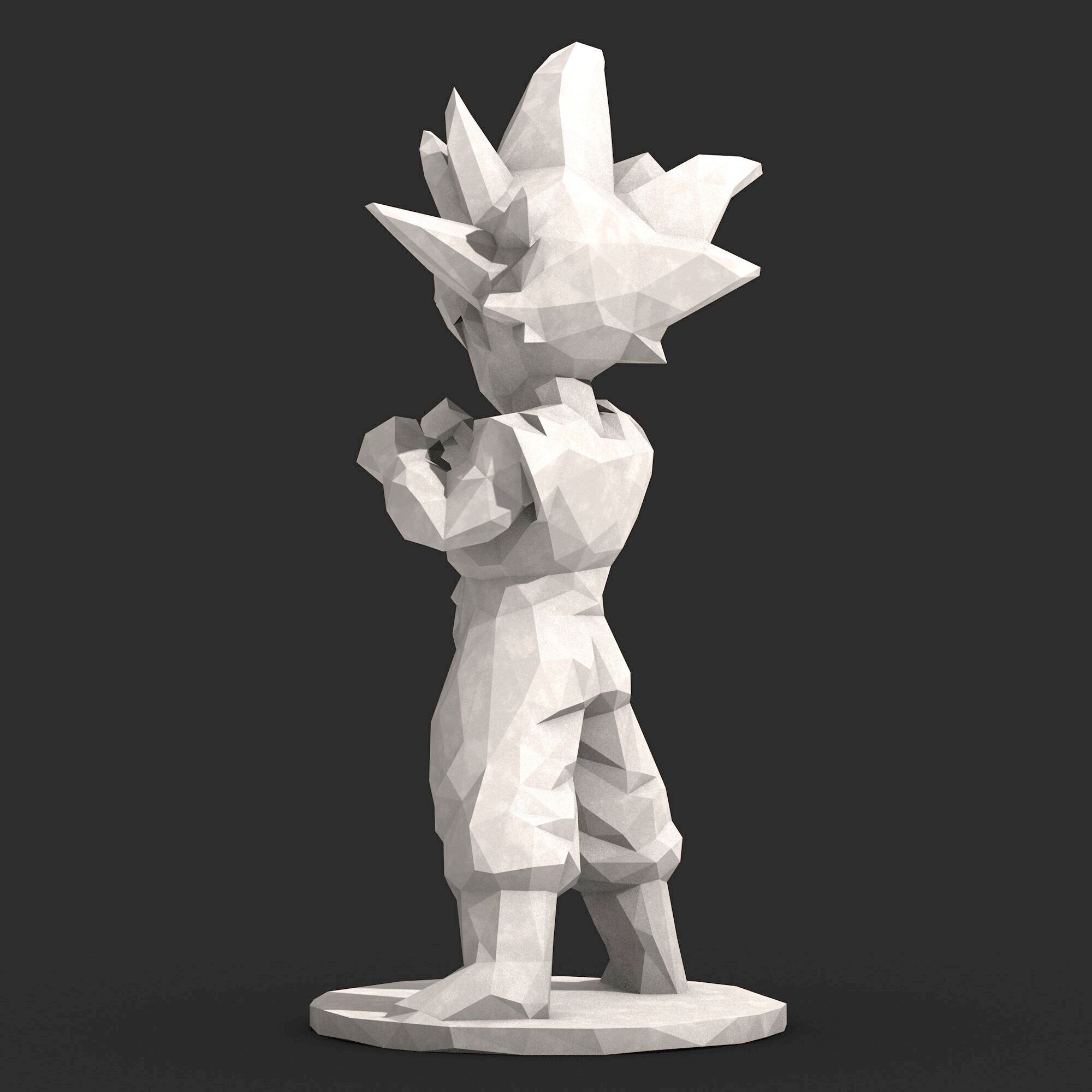 Goku Dragon Ball 5 3D print model_2